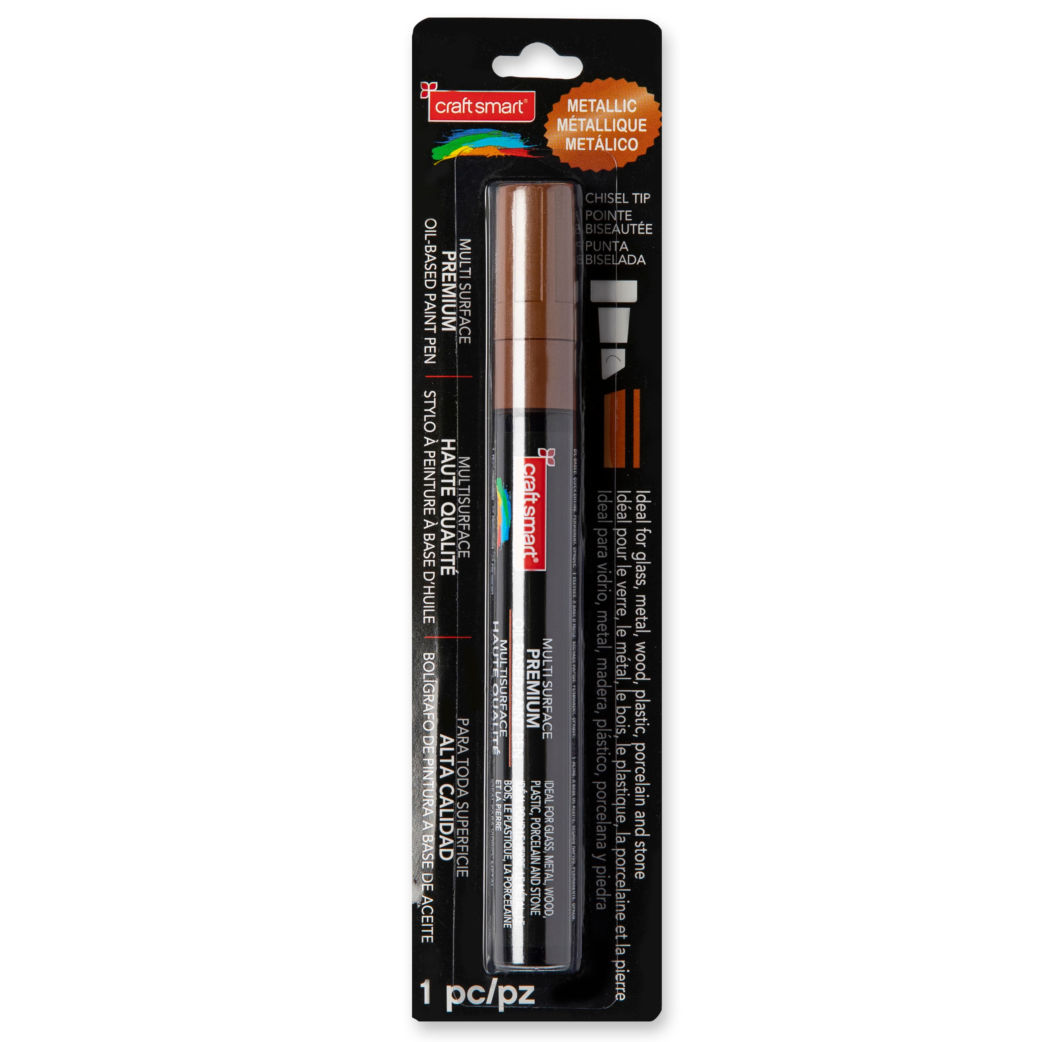 Copper Chisel Tip Multi-Surface Premium Oil-Based Paint Pen By Craft Smart&#xAE;