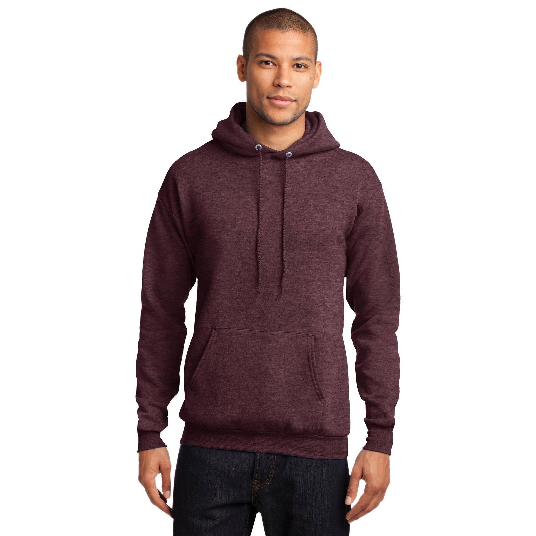 Port & Company® Heathered Colors Core Fleece Pullover Hooded Sweatshirt
