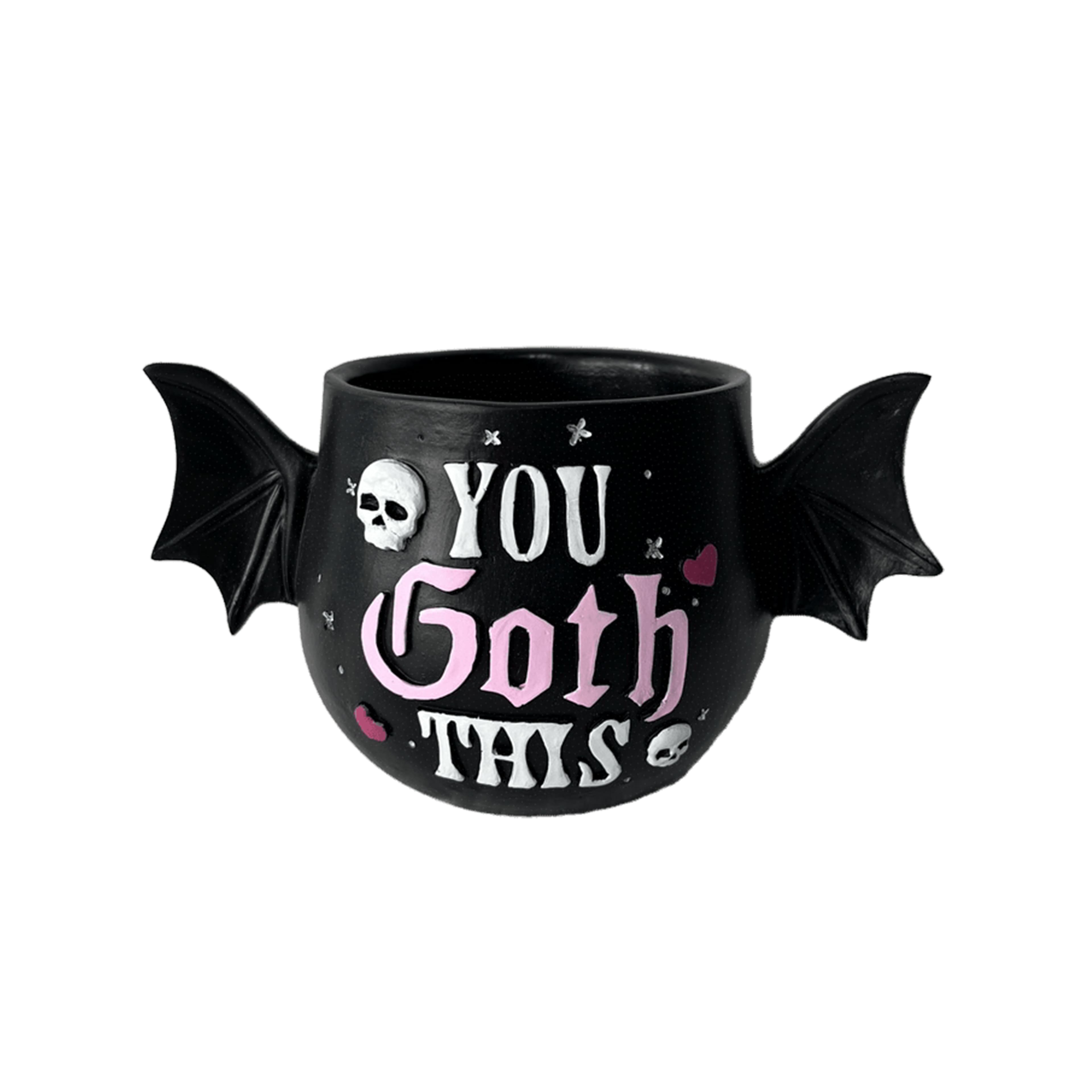 7.25" Black You Goth This Decorative Container by Ashland®
