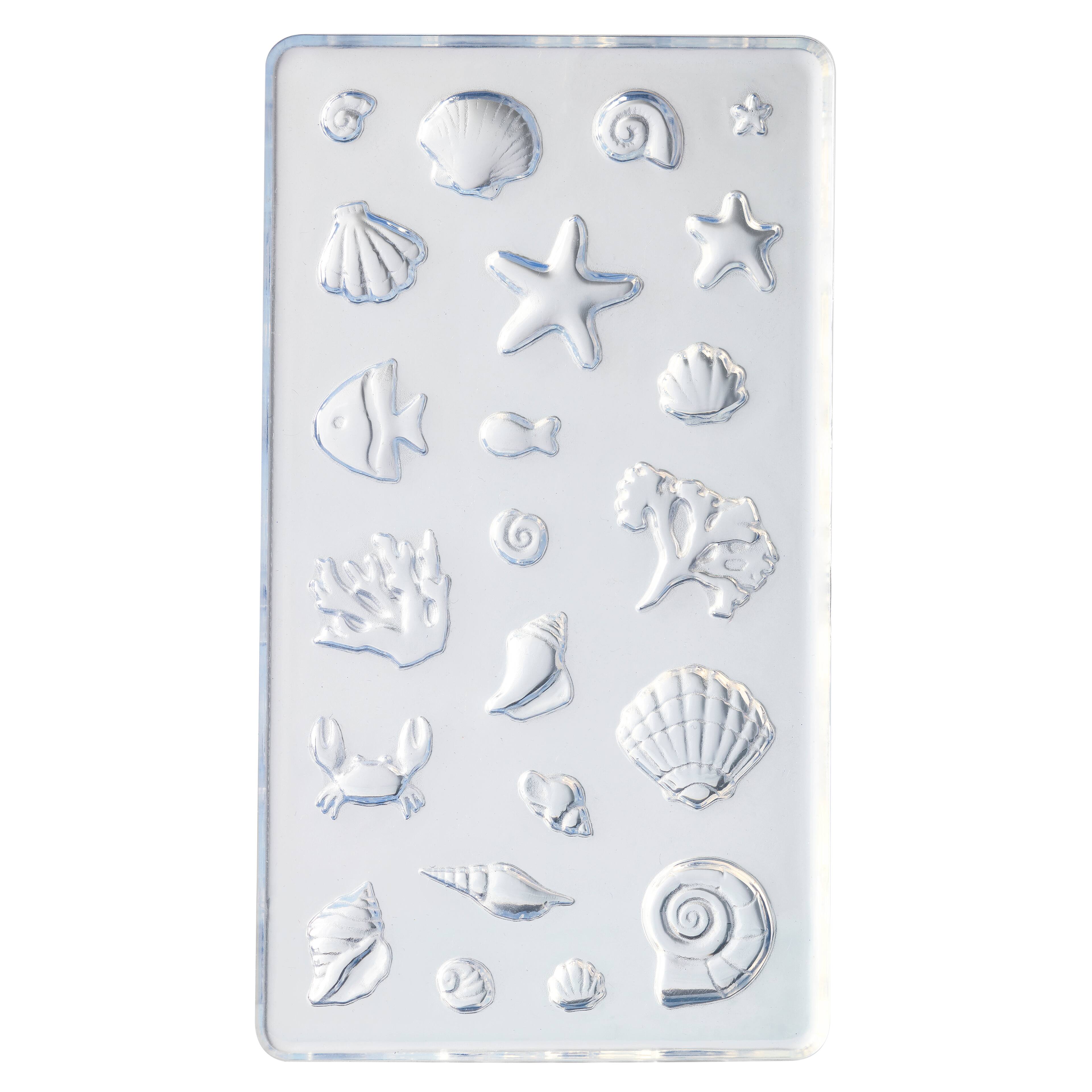 Moule en silicone créatures océaniques de UV Création Résine de Blue Moon Studio