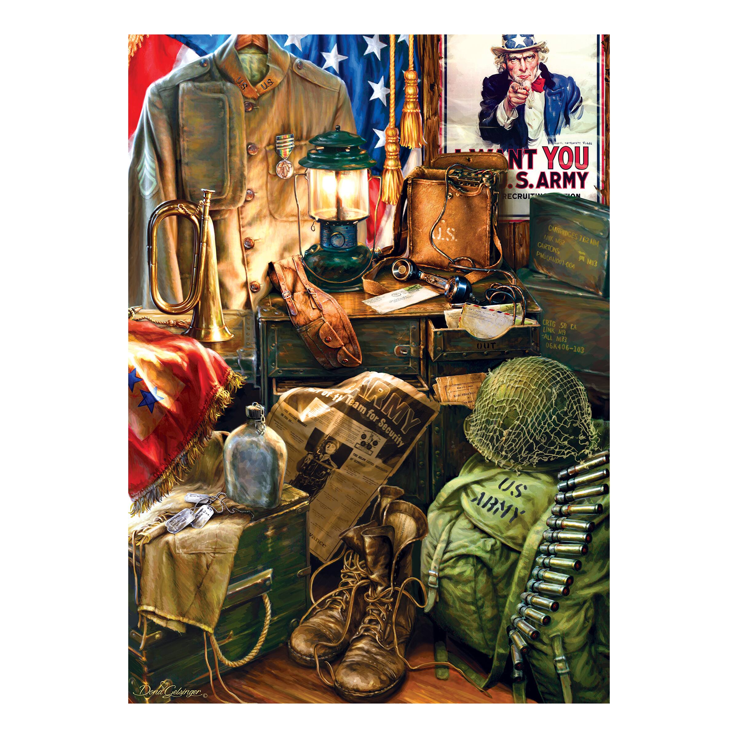 US Army® Hometown Heroes Men of Honor 1,000 Piece Puzzle
