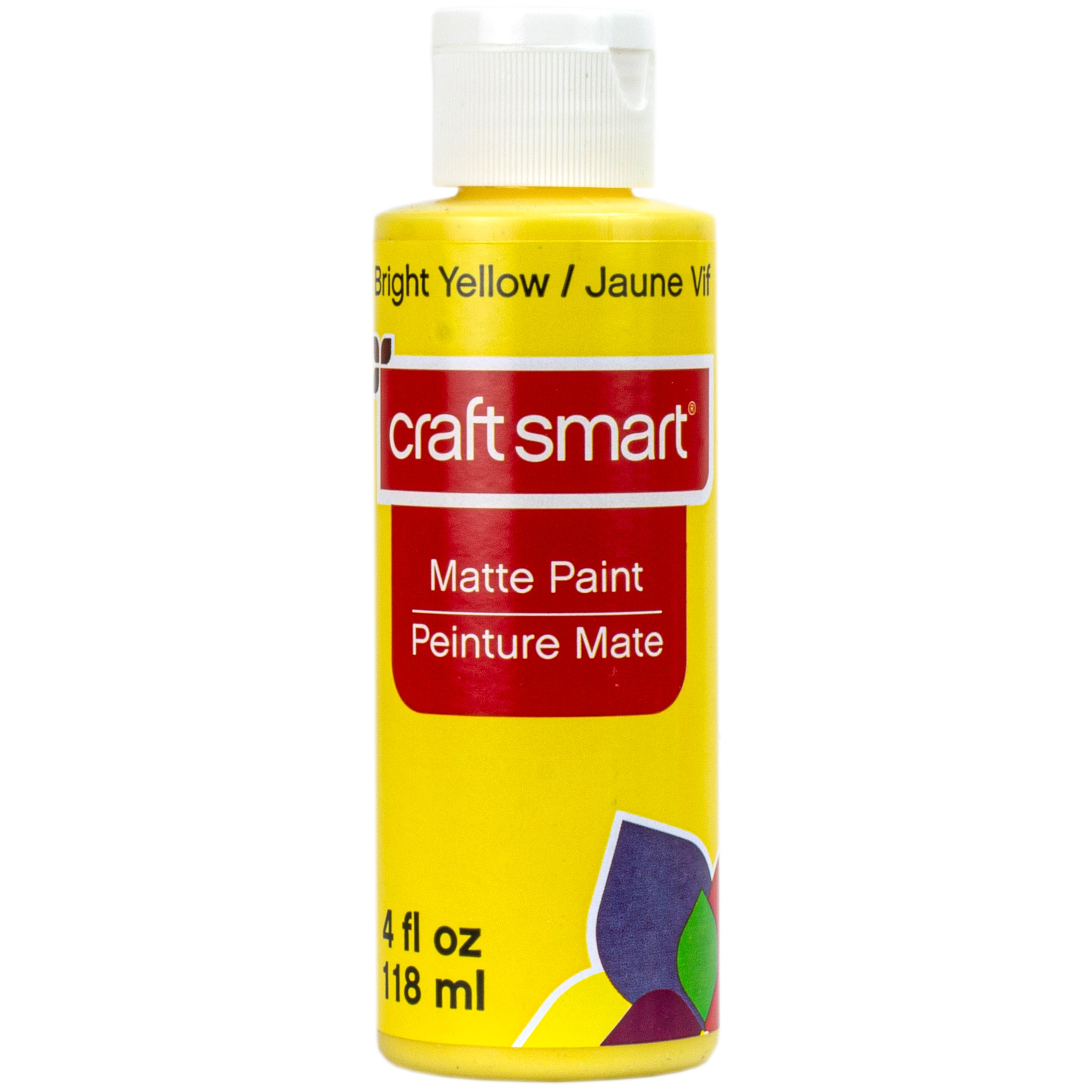 Matte Acrylic Paint by Craft Smart 16 oz in Black | Michaels