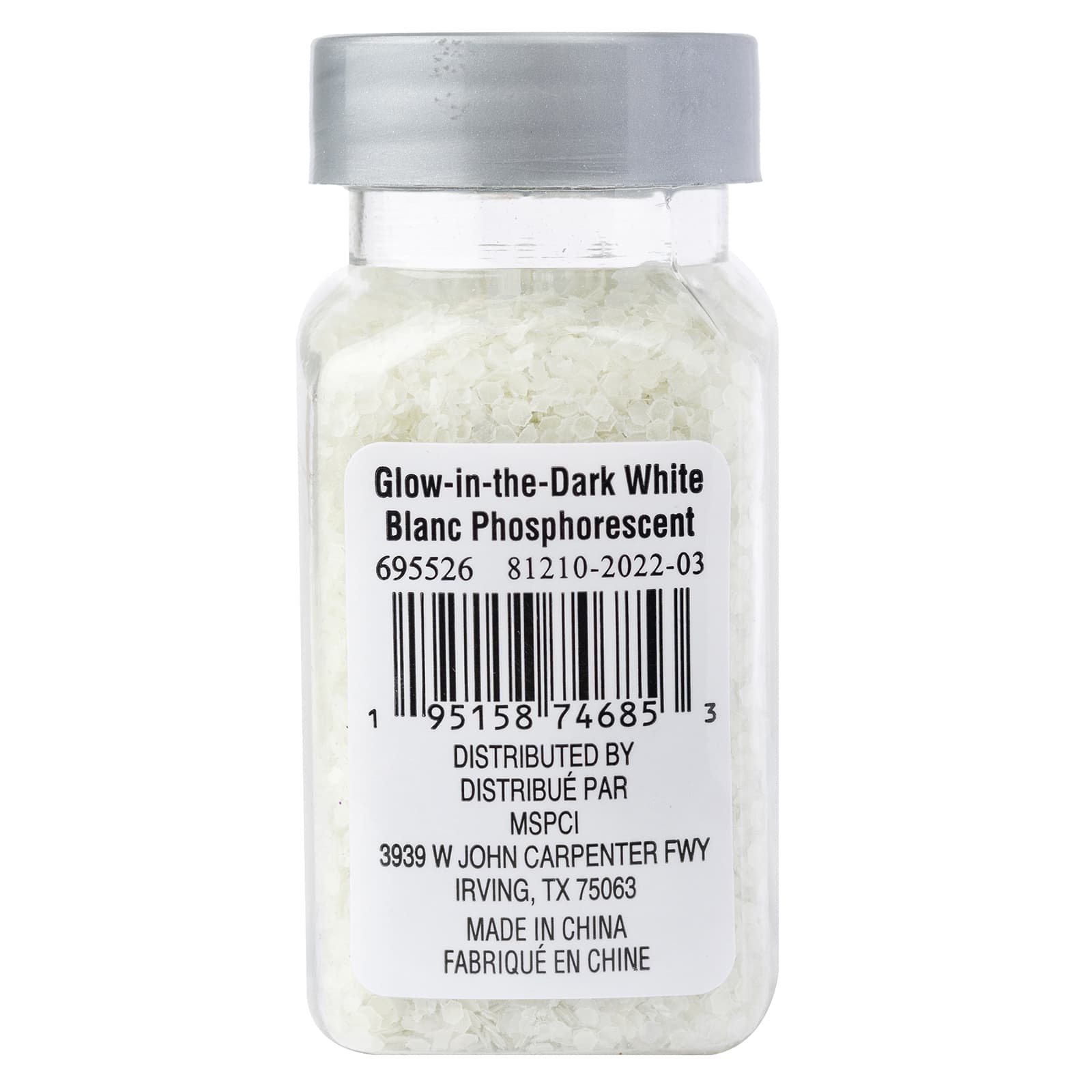 12 Pack: Glow-in-the-Dark Hexagon Specialty Glitter by Recollections™