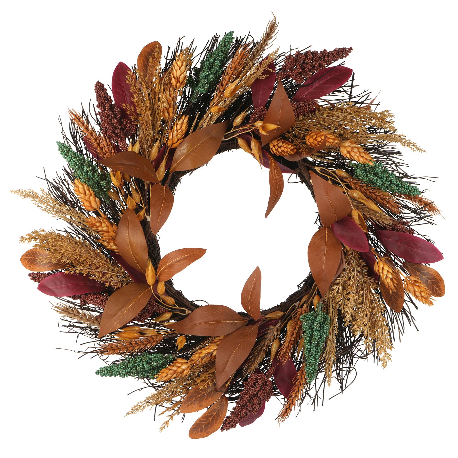 22&#x22; Faux Wheat Wreath by Ashland&#xAE;