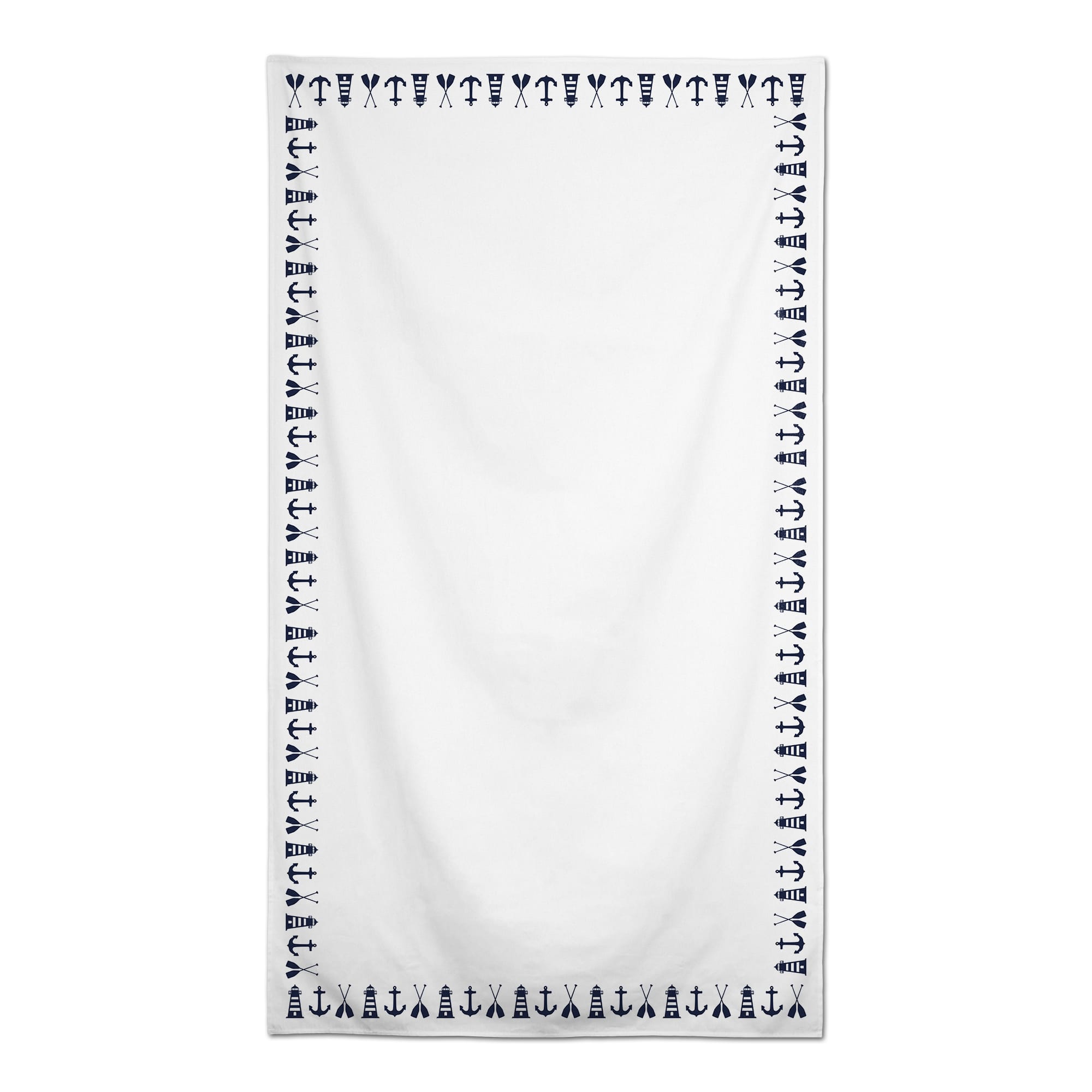 Nautical Border Tablecloth