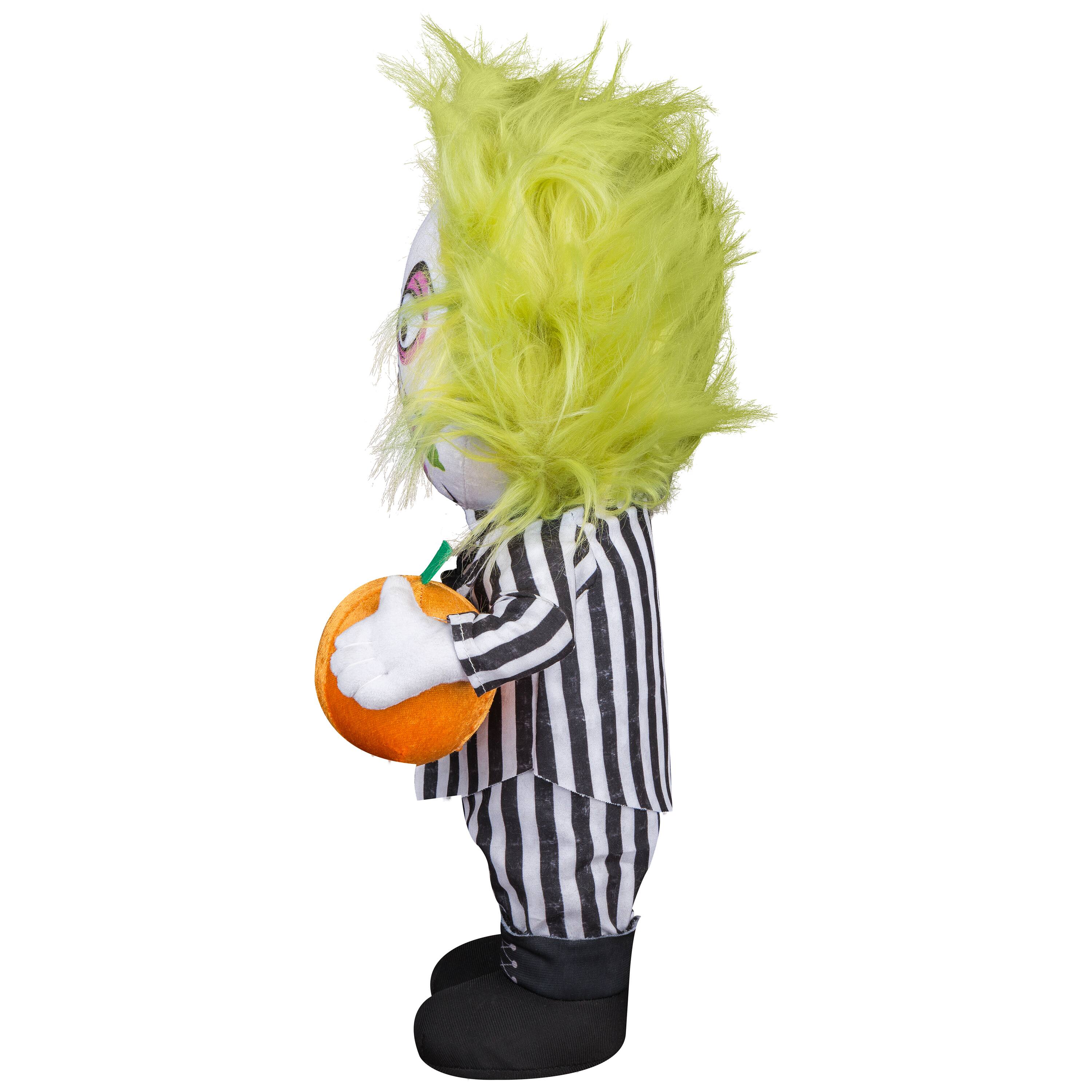 19&#x22; Stylized Beetlejuice Halloween Greeter
