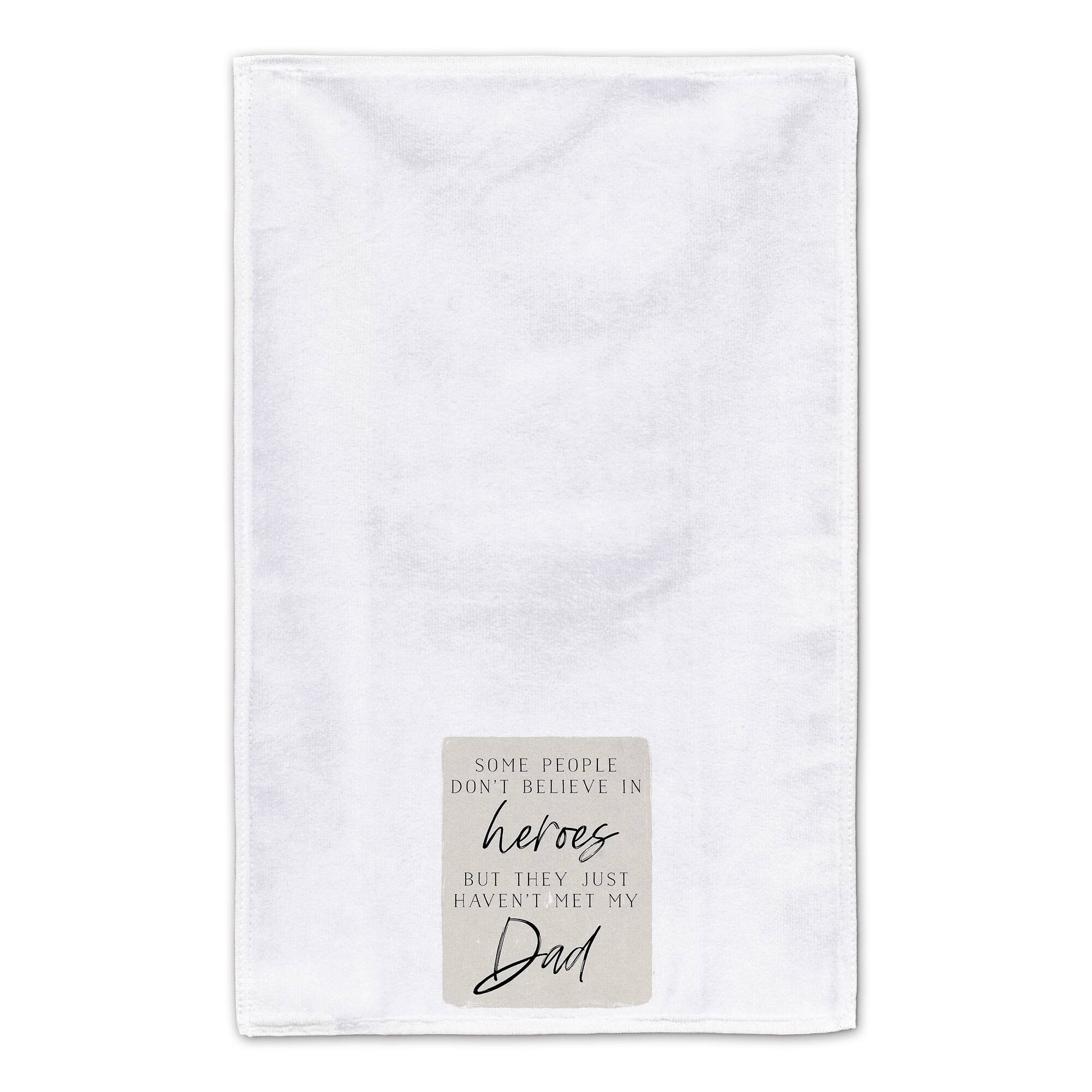 My Dad Is My Hero Towel Set