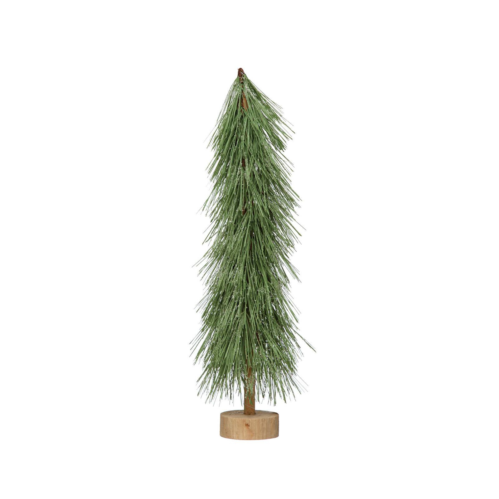 Hello Honey&#xAE; 21&#x22; Green Plastic Tree with Wood Base