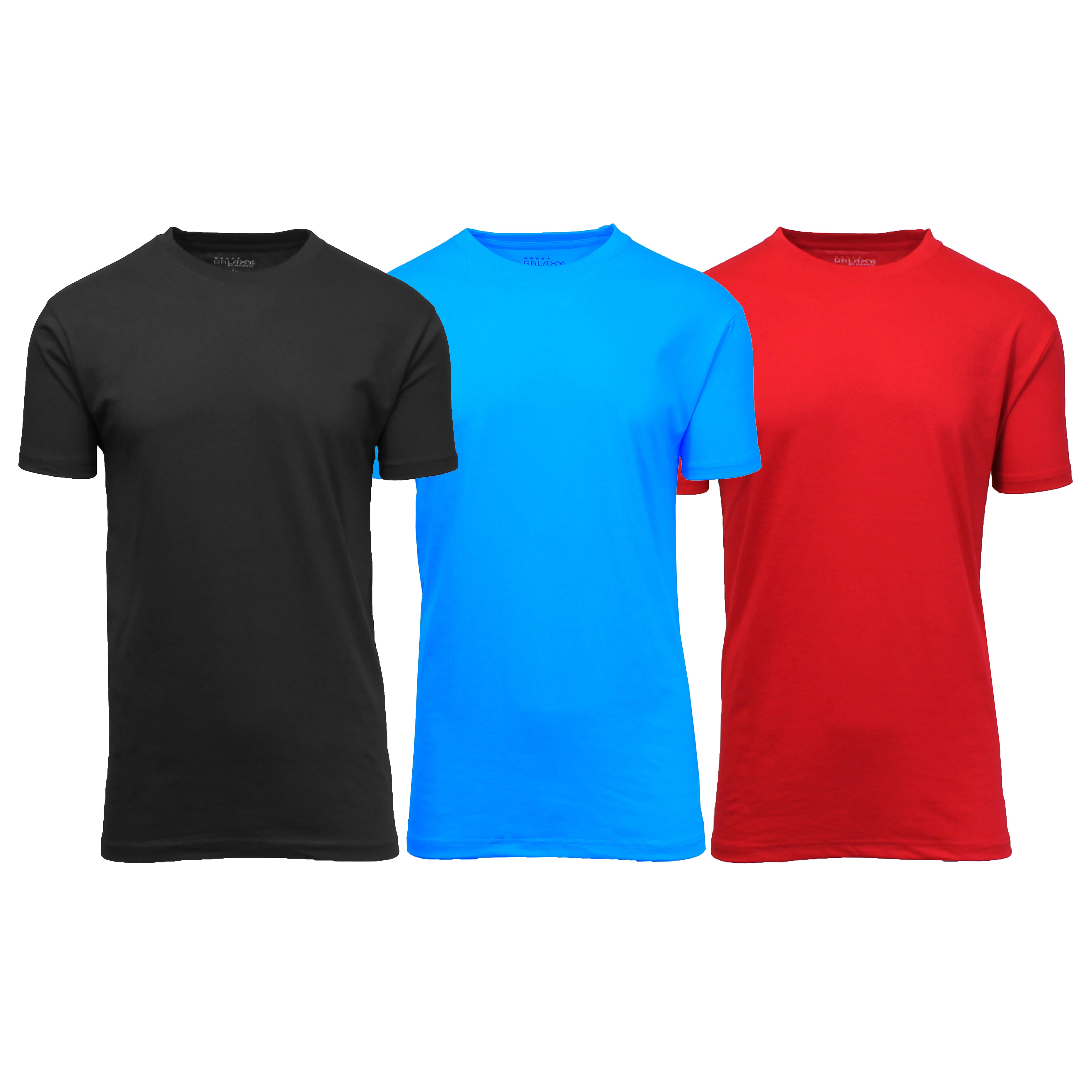 Galaxy By Harvic Crew Neck Men's T-Shirt 3 Pack | Michaels