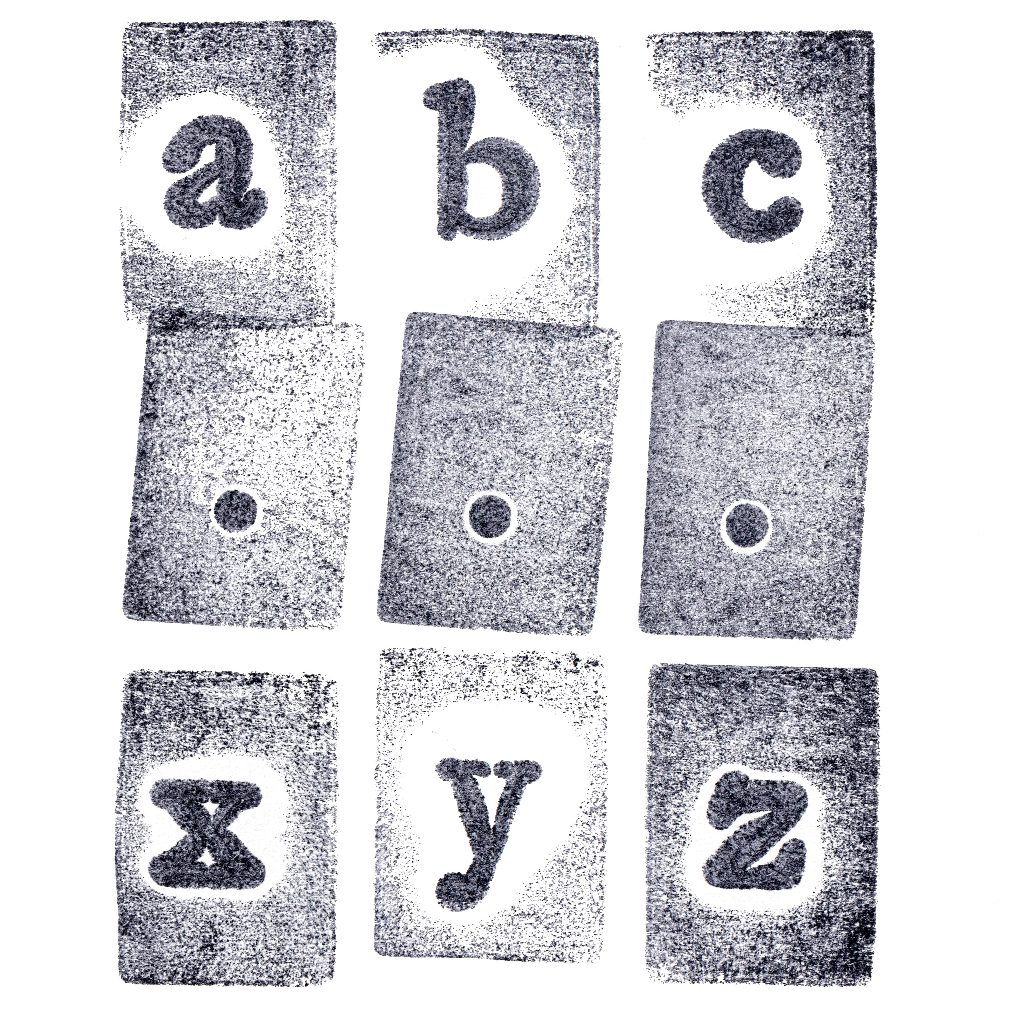 12 Pack: Lowercase Alphabet Wood Stamp Set by Recollections&#x2122;