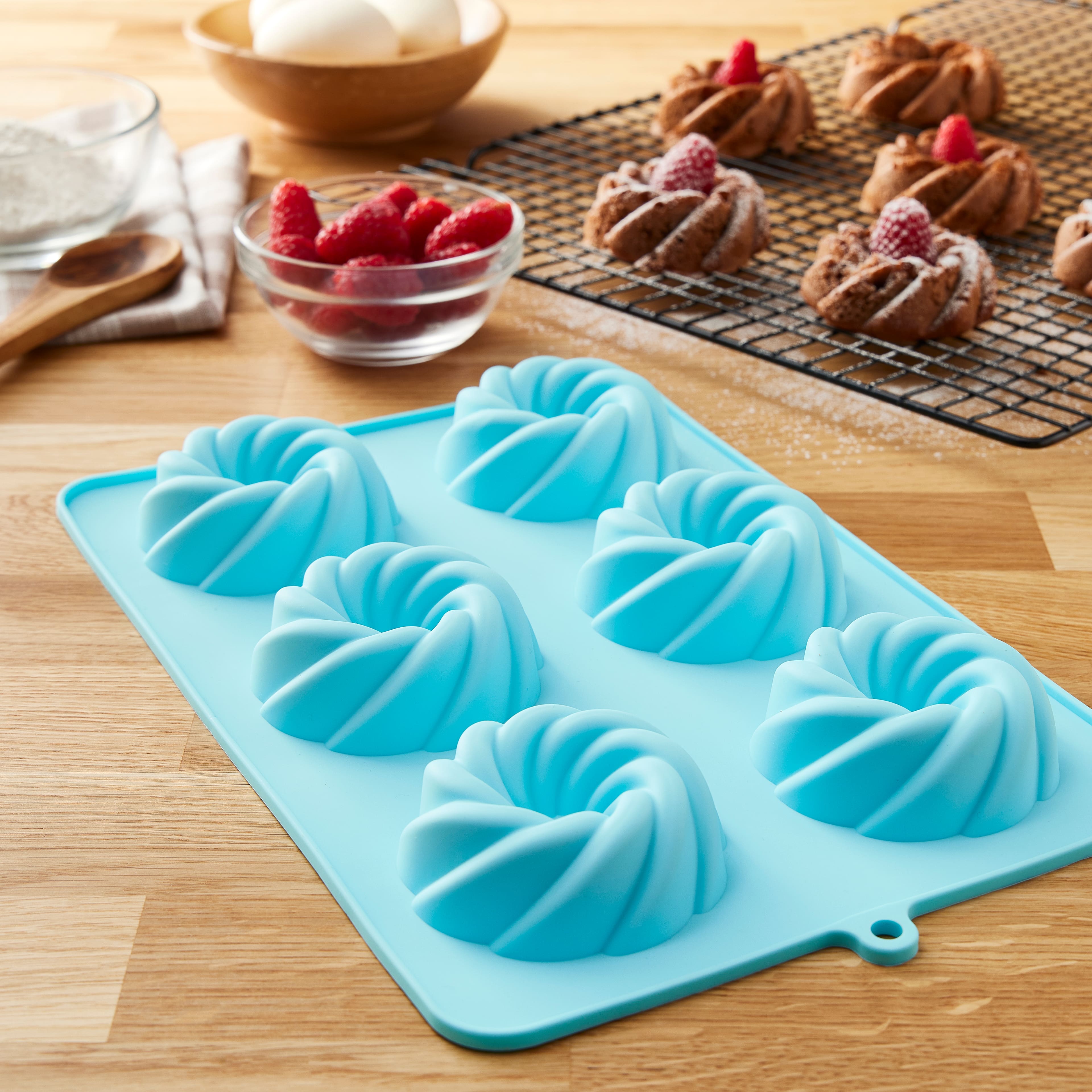 Swirl Fluted Silicone Treat Mold by Celebrate It™