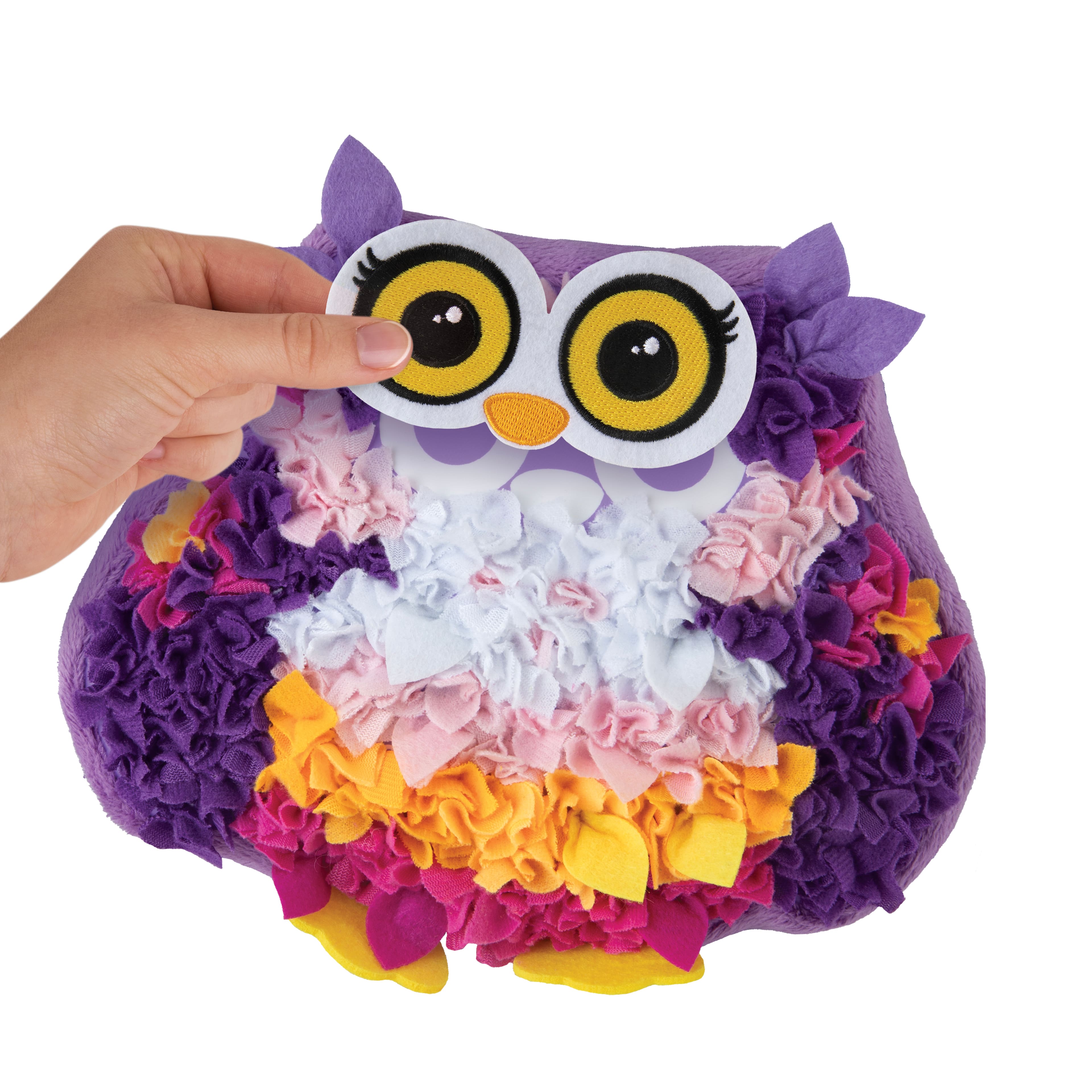 PlushCraft™ Wise Pal Fabric by Number Kit