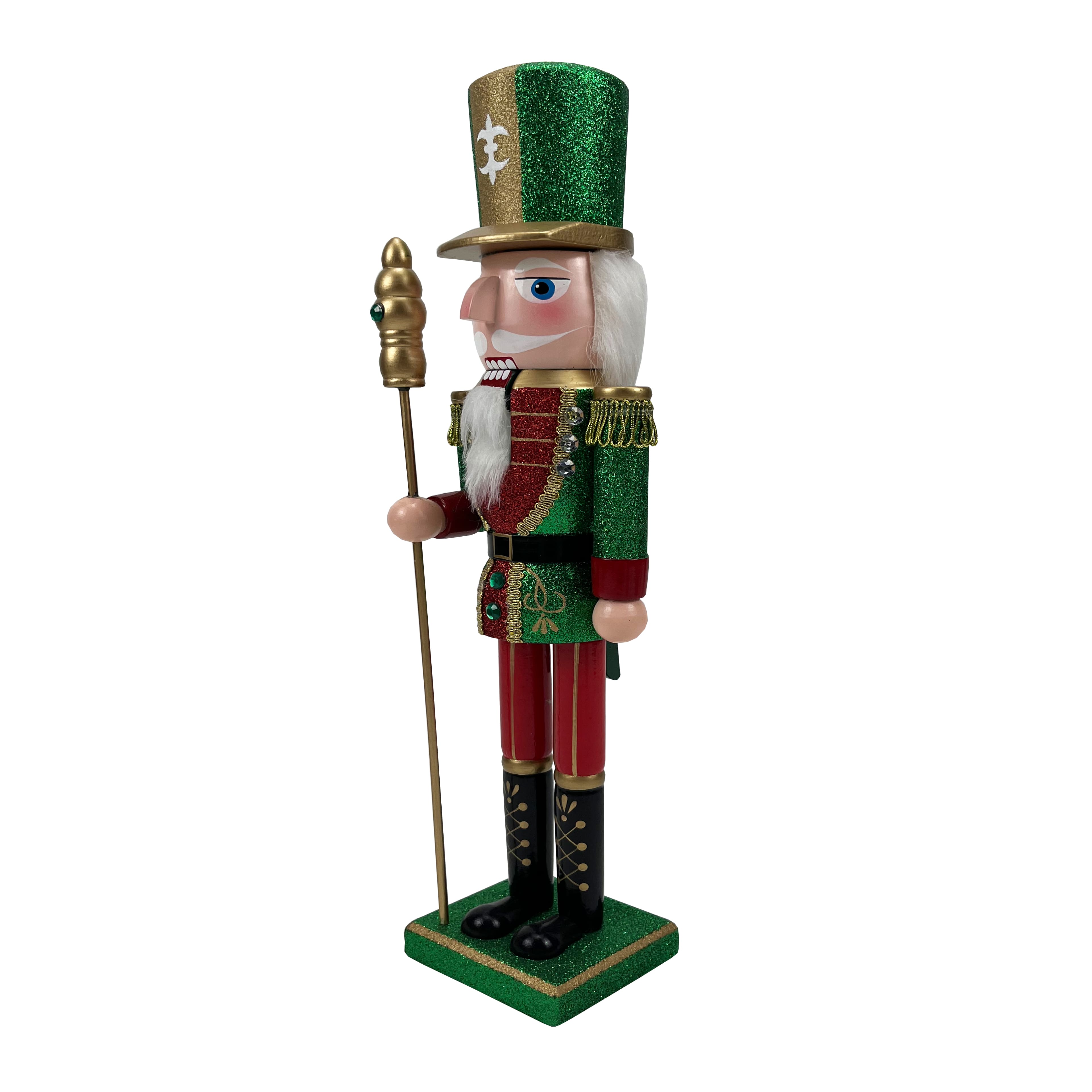 16&#x22; Green &#x26; Red Nutcracker by Ashland&#xAE;