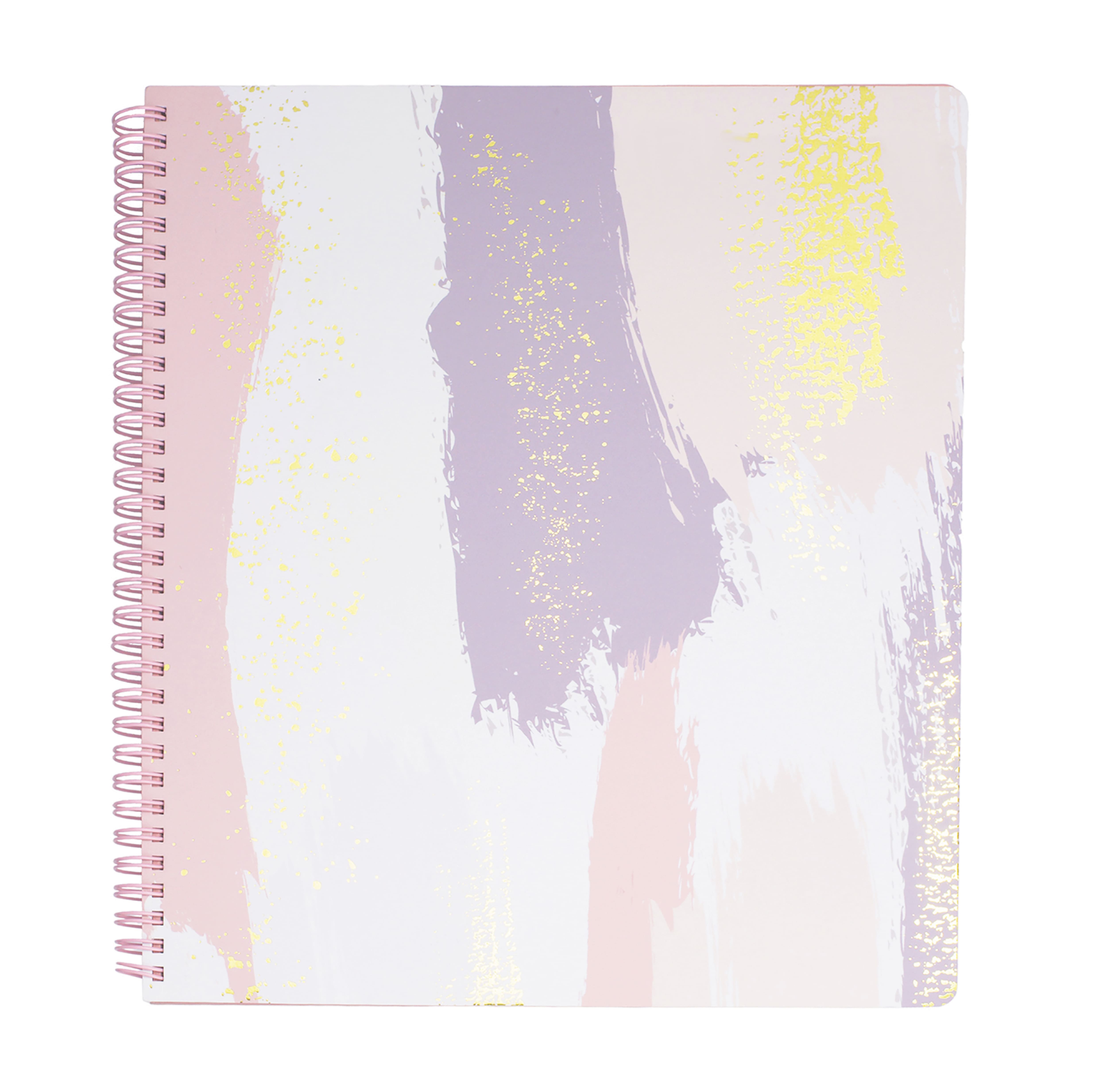 Steel Mill & Co.® Pastel Brush Strokes Large Notebook