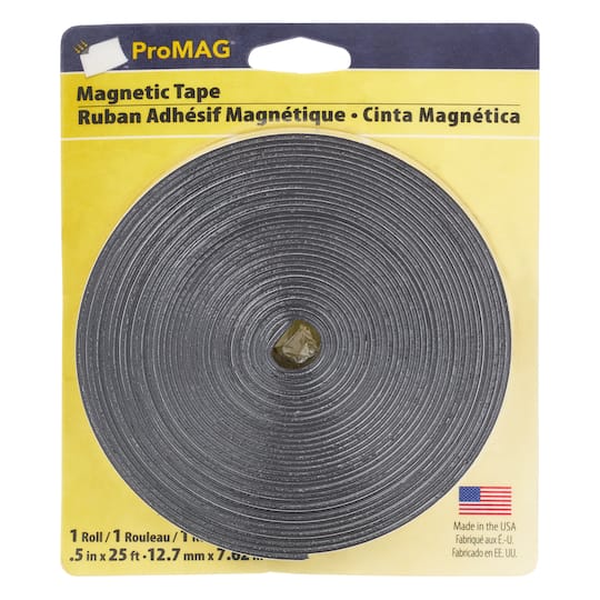 12 Pack: ProMAG® Magnetic Tape, 25ft. | Magnets | Michaels