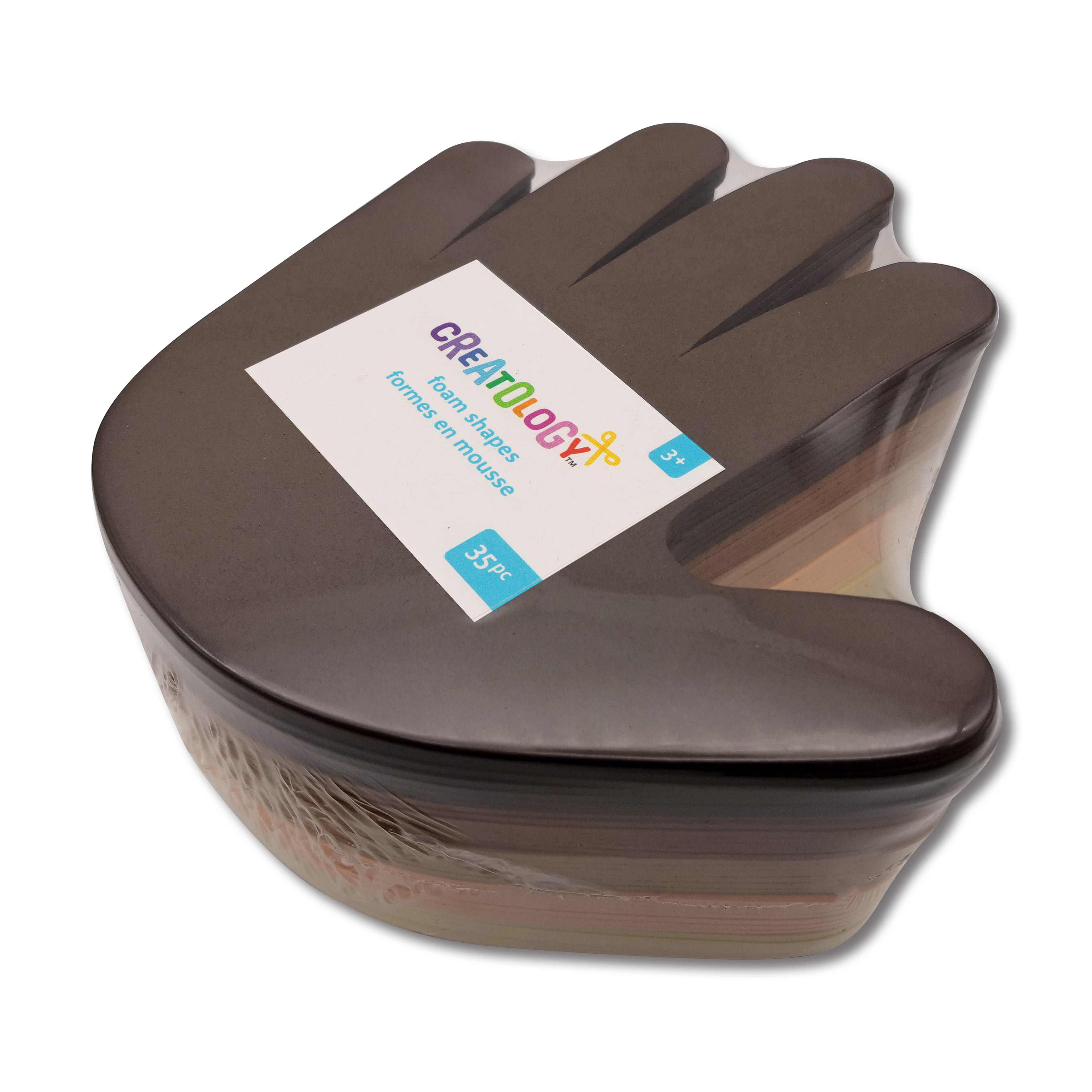 12 Packs: 35 ct. (420 total) 6.5" Natural Hand Foam Shapes by Creatology™