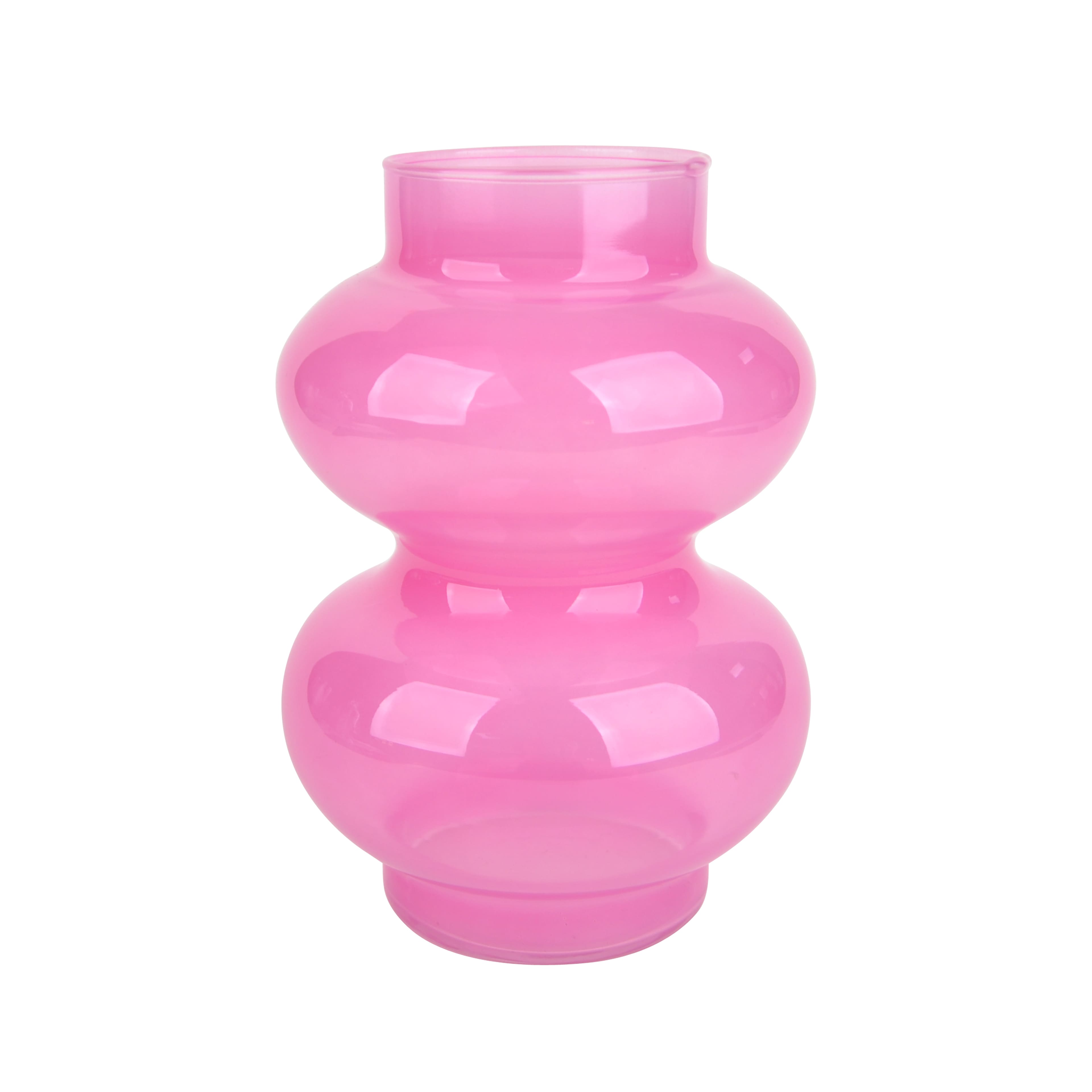 7.5&#x22; Double Bubble Glass Vase by Ashland&#xAE;