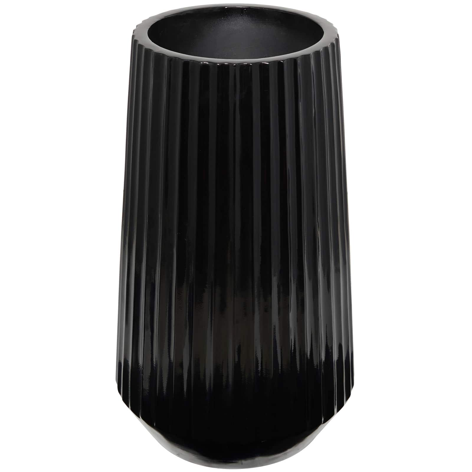 2.5ft. Black Modern Vase