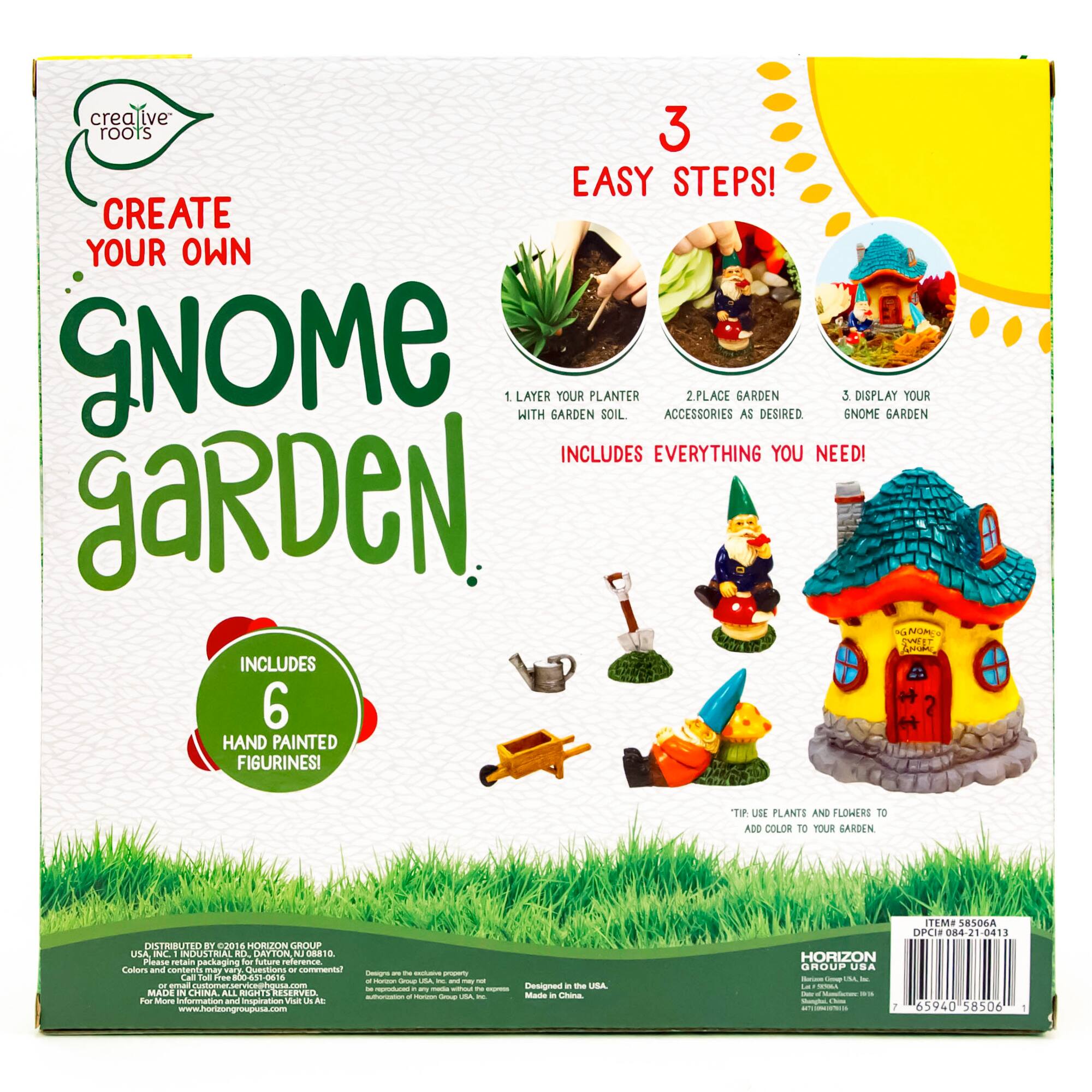 Creative Roots&#xAE; Gnome Garden Terrarium