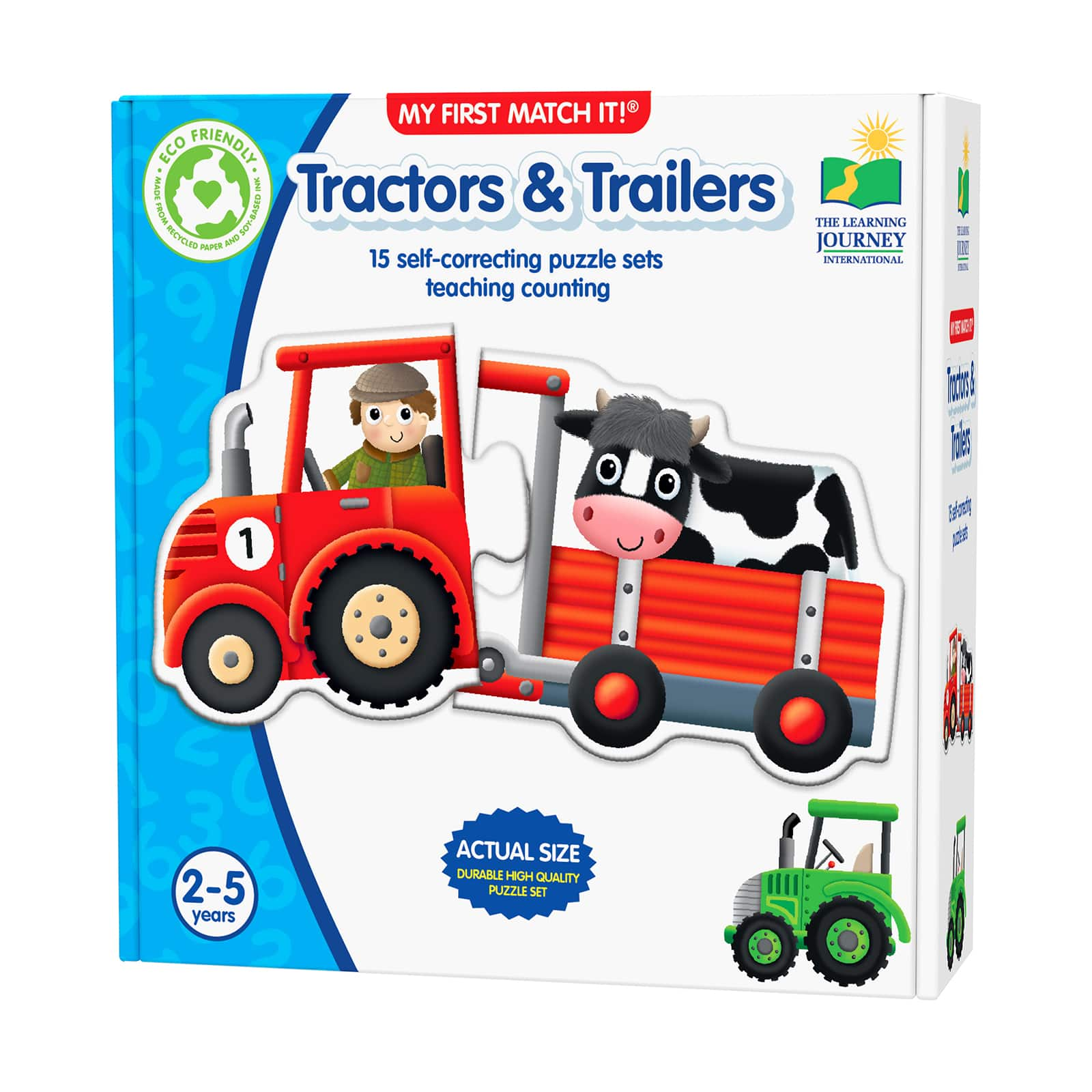 My First Match It! - Tractors &#x26; Trailers