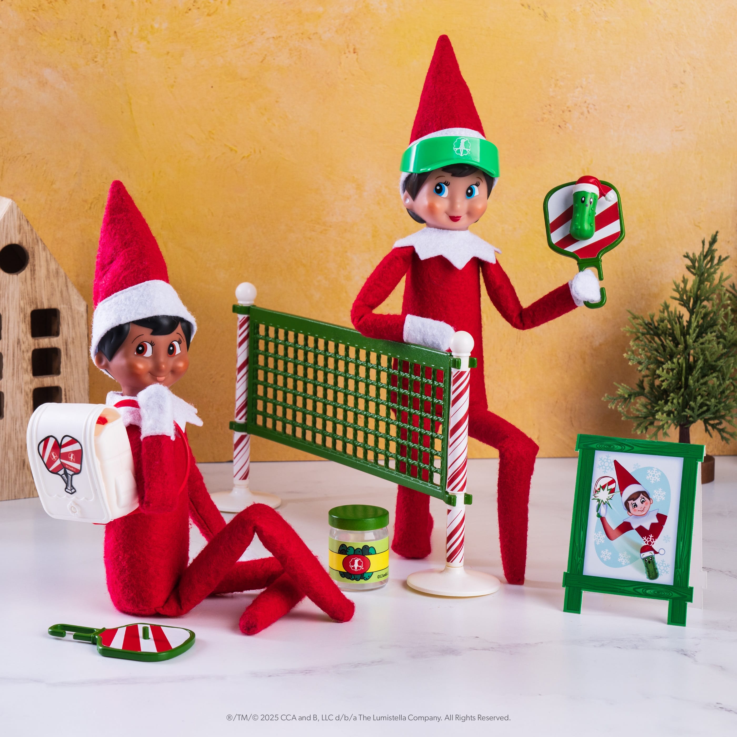 The Elf on the Shelf&#xAE; Polar Props&#x2122; Pickleball Play Pack