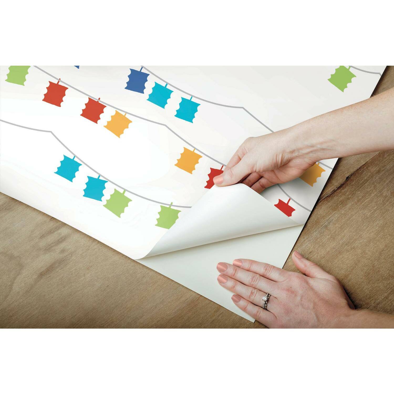 RoomMates Lanterns Peel & Stick Wallpaper