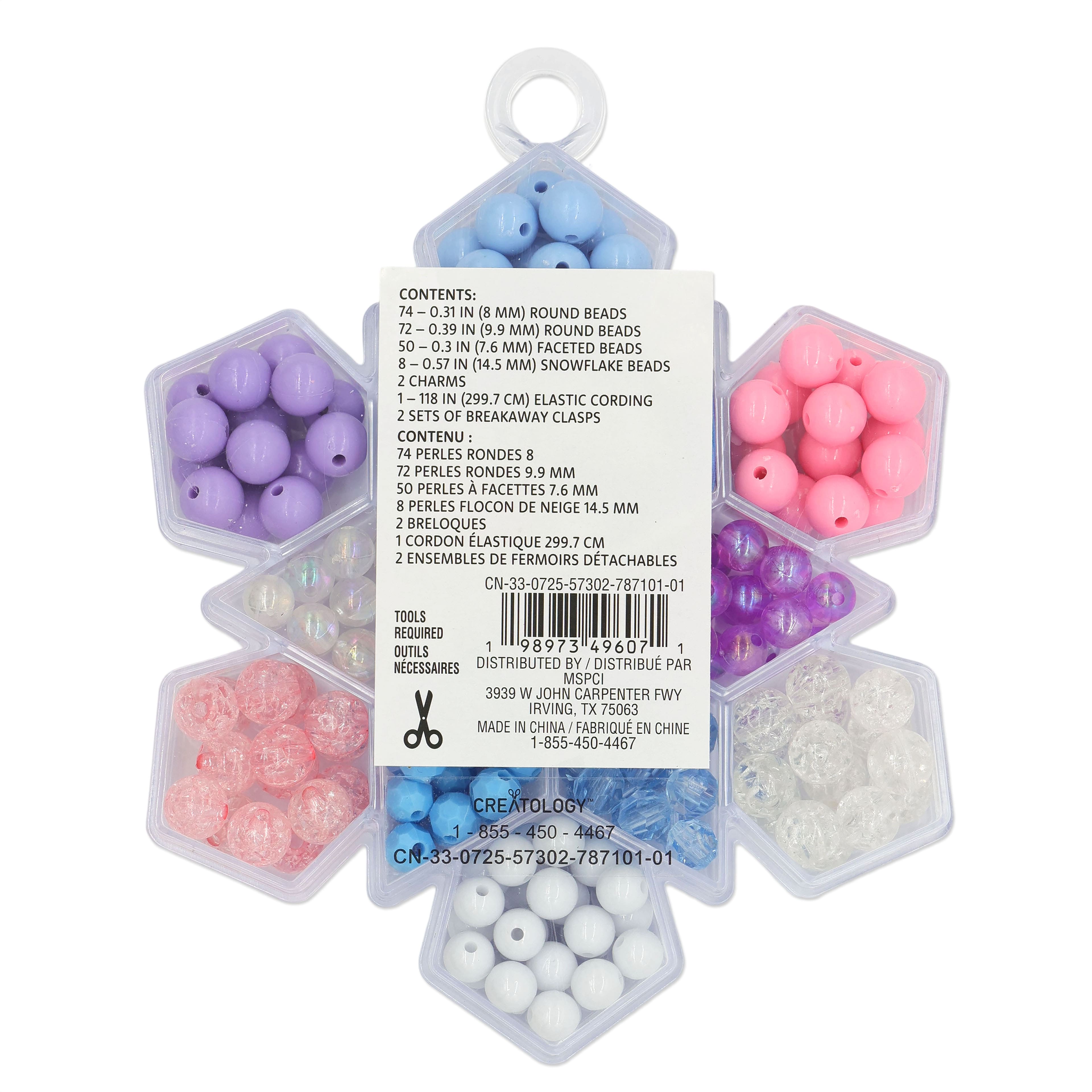 Christmas Snowflake Bead Kit by Creatology&#x2122;