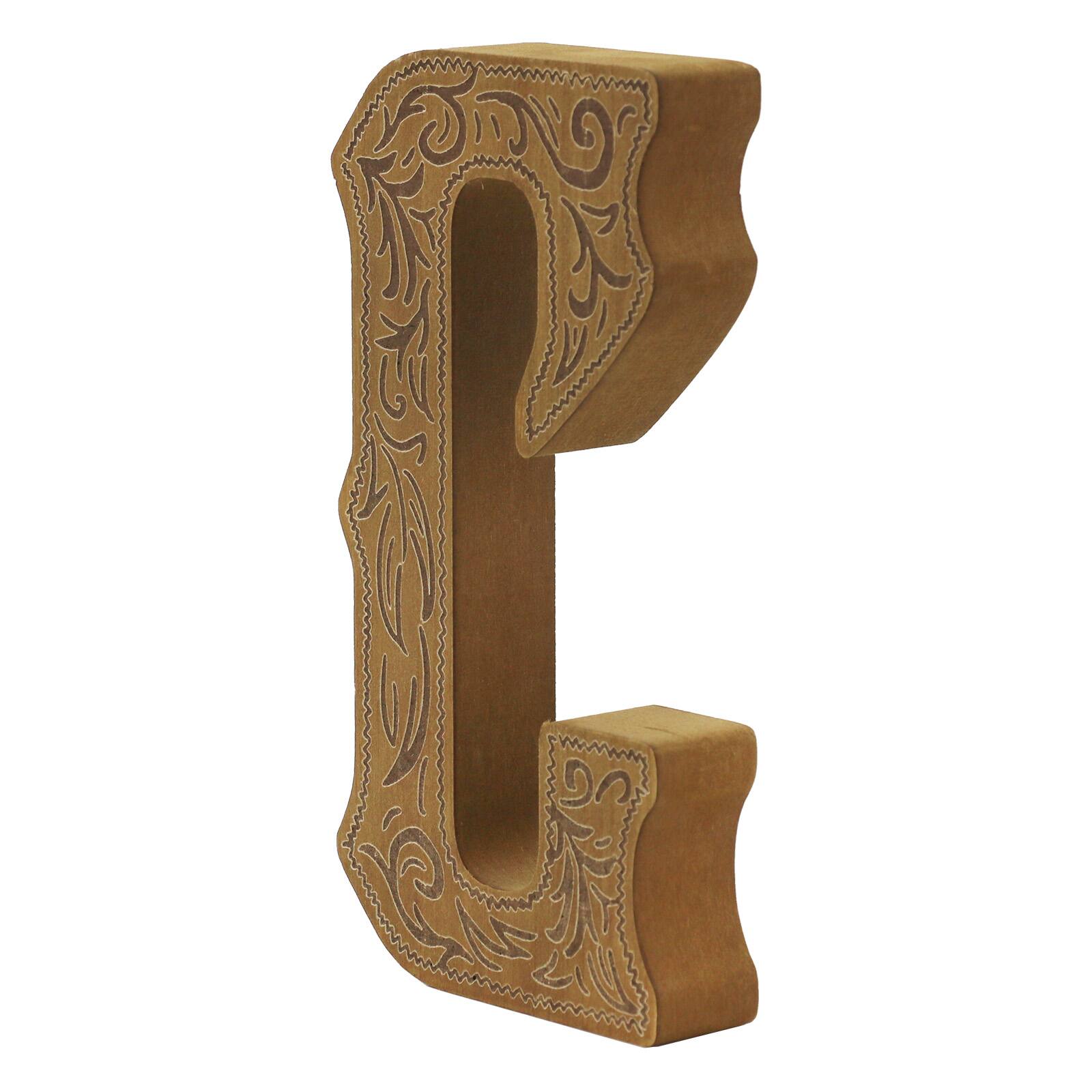 7&#x22; Santa Fe Monogram Tabletop D&#xE9;cor by Ashland&#xAE;
