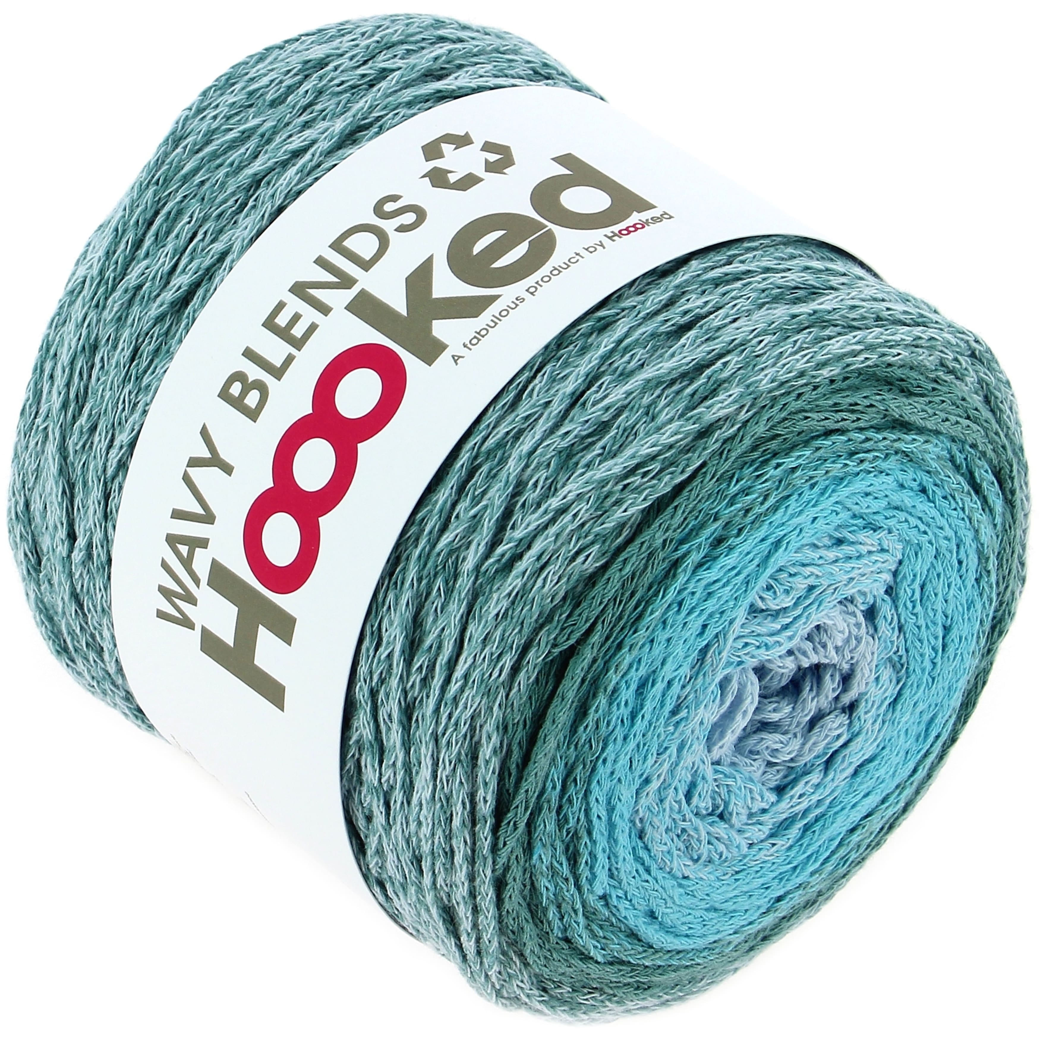 Hoooked Wavy Blends Recycled Cotton Yarn