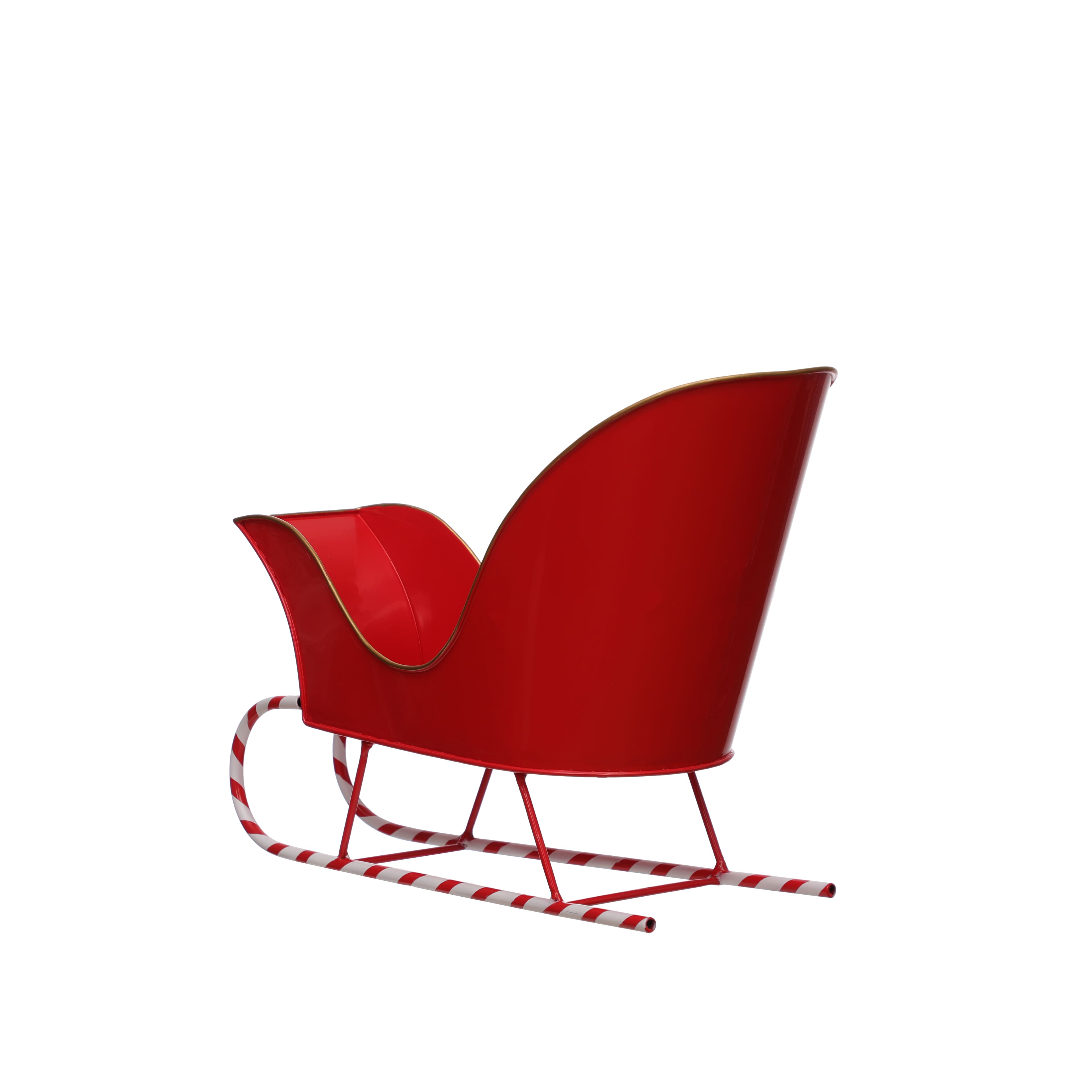 16&#x22; Red Peppermint Sled Tabletop Accent by Ashland&#xAE;