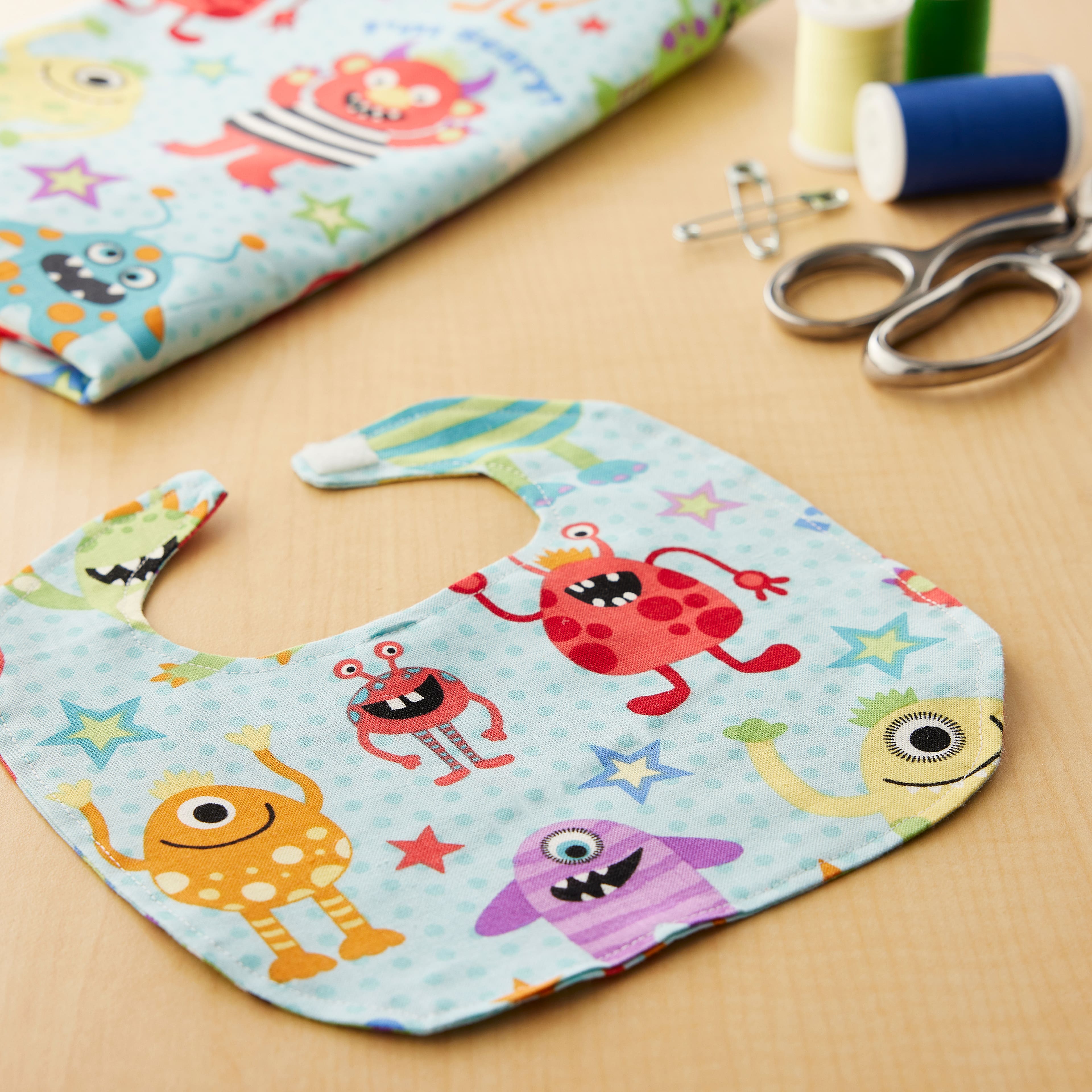  Fun Monsters Cotton Fabric