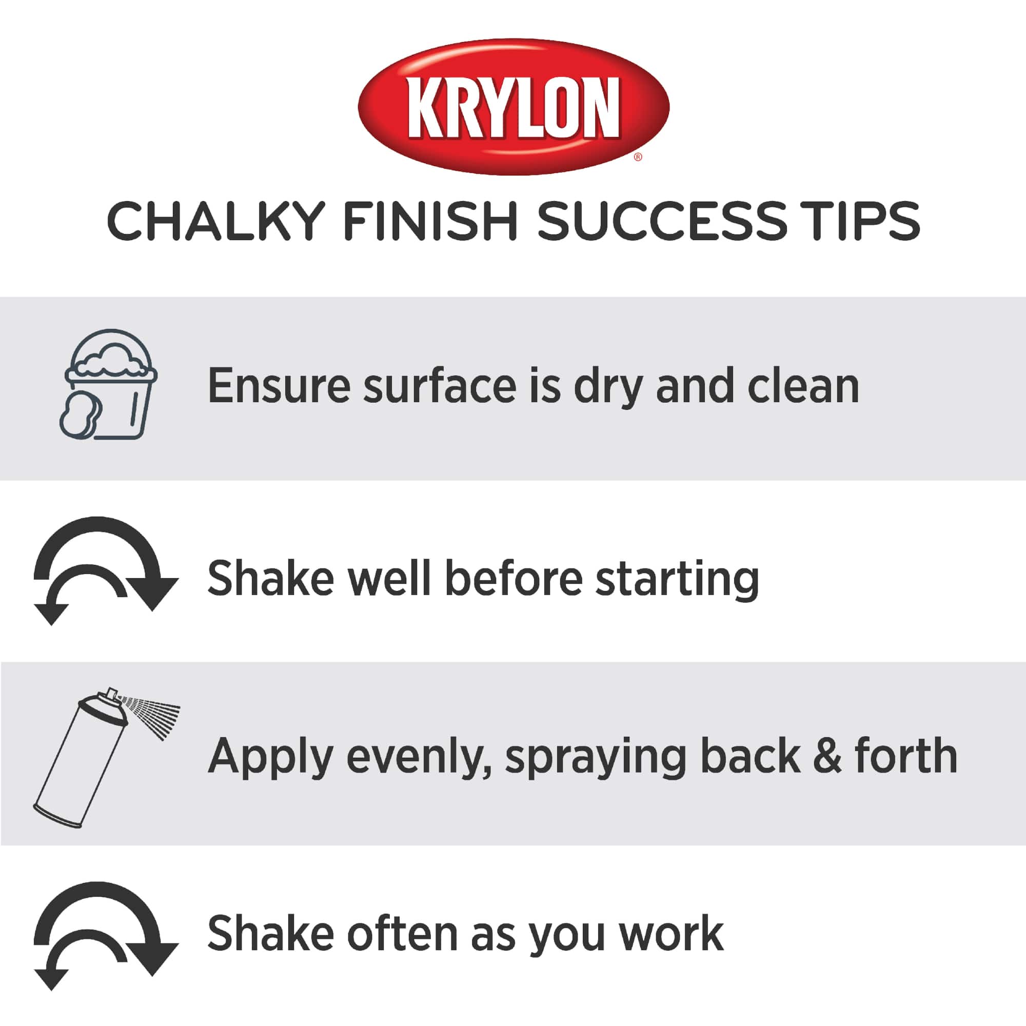 Krylon® Chalky Finish Clear Matte Sealer