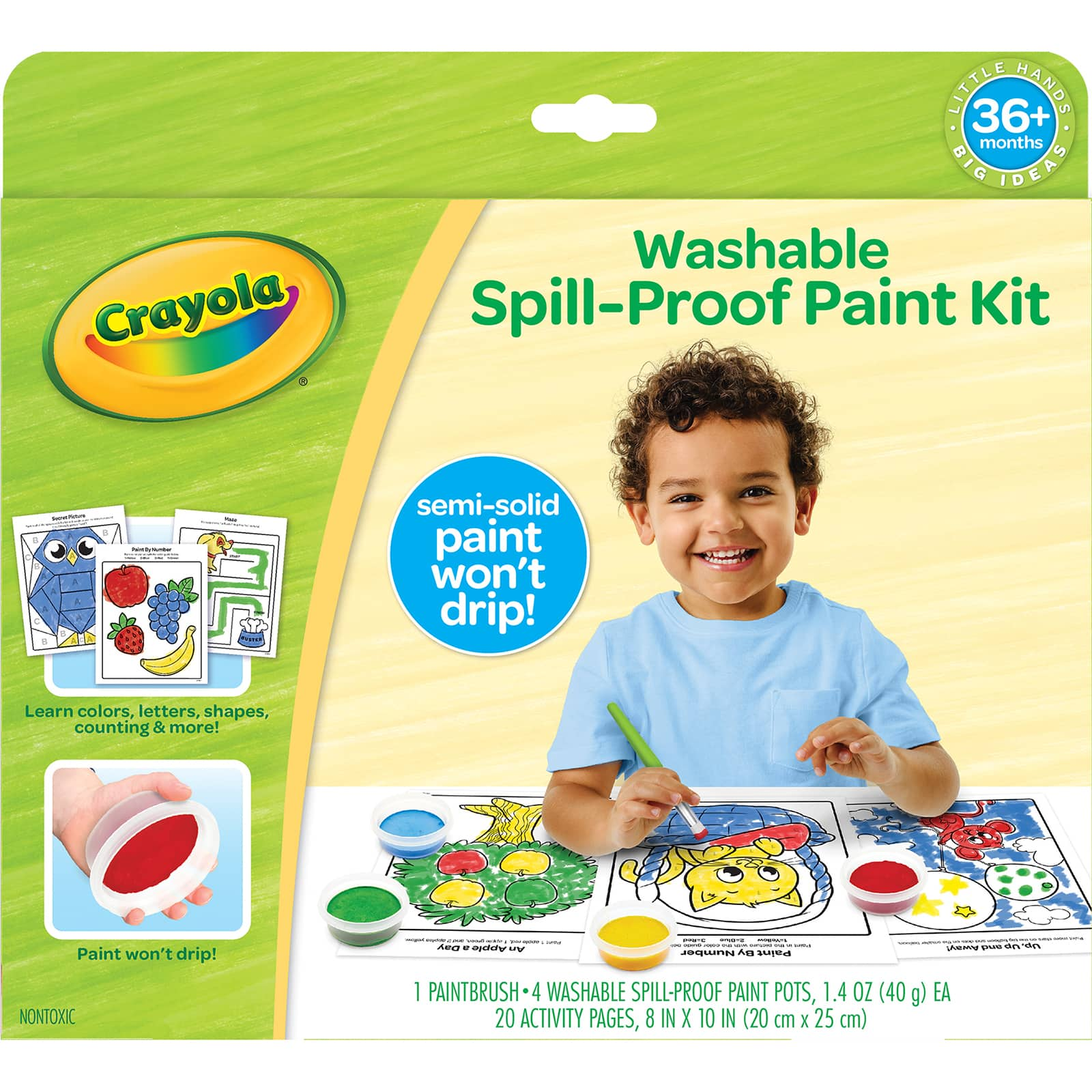 Crayola Less Mess Painting Activity Kit