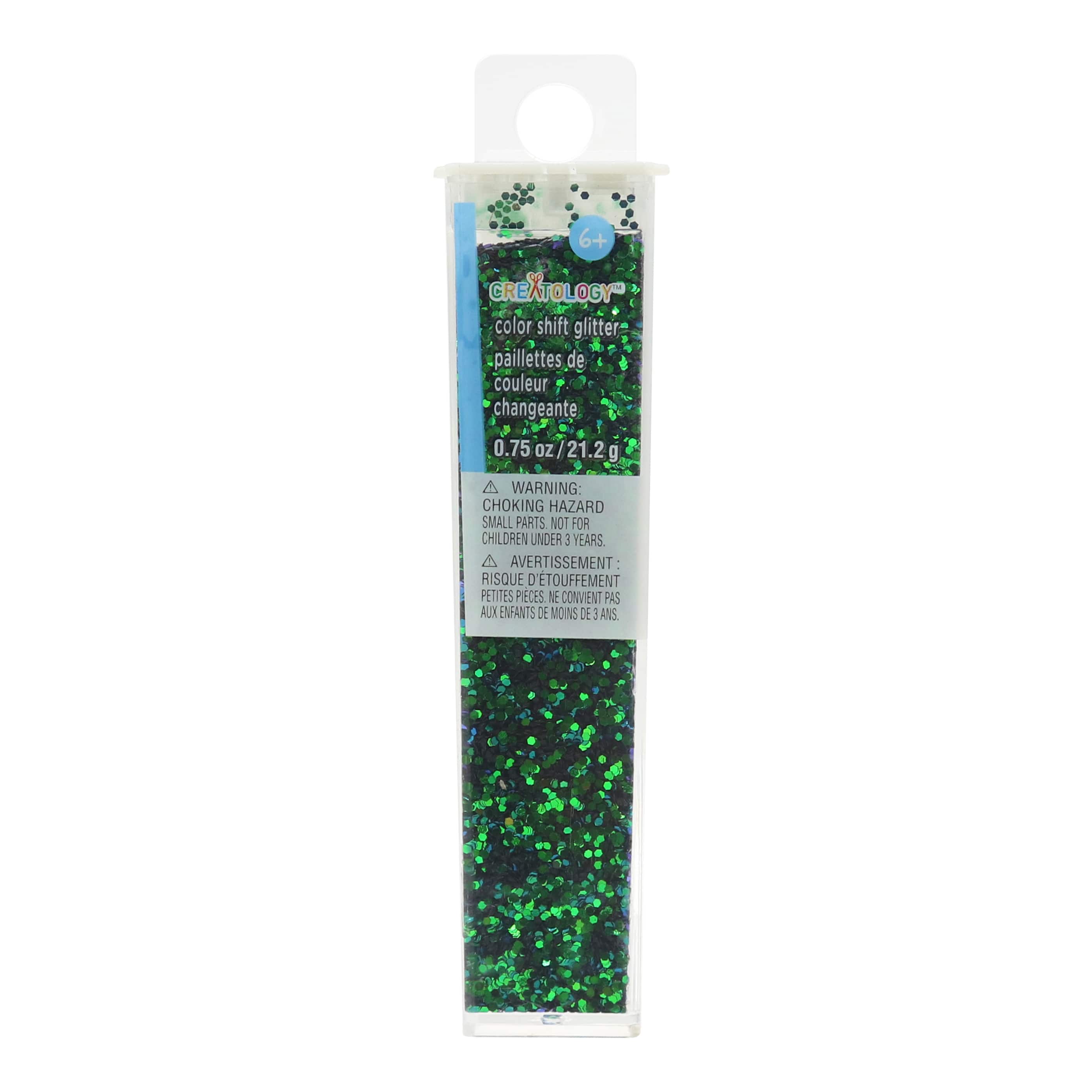 24 Pack: Green Color Shift Glitter by Creatology&#x2122;