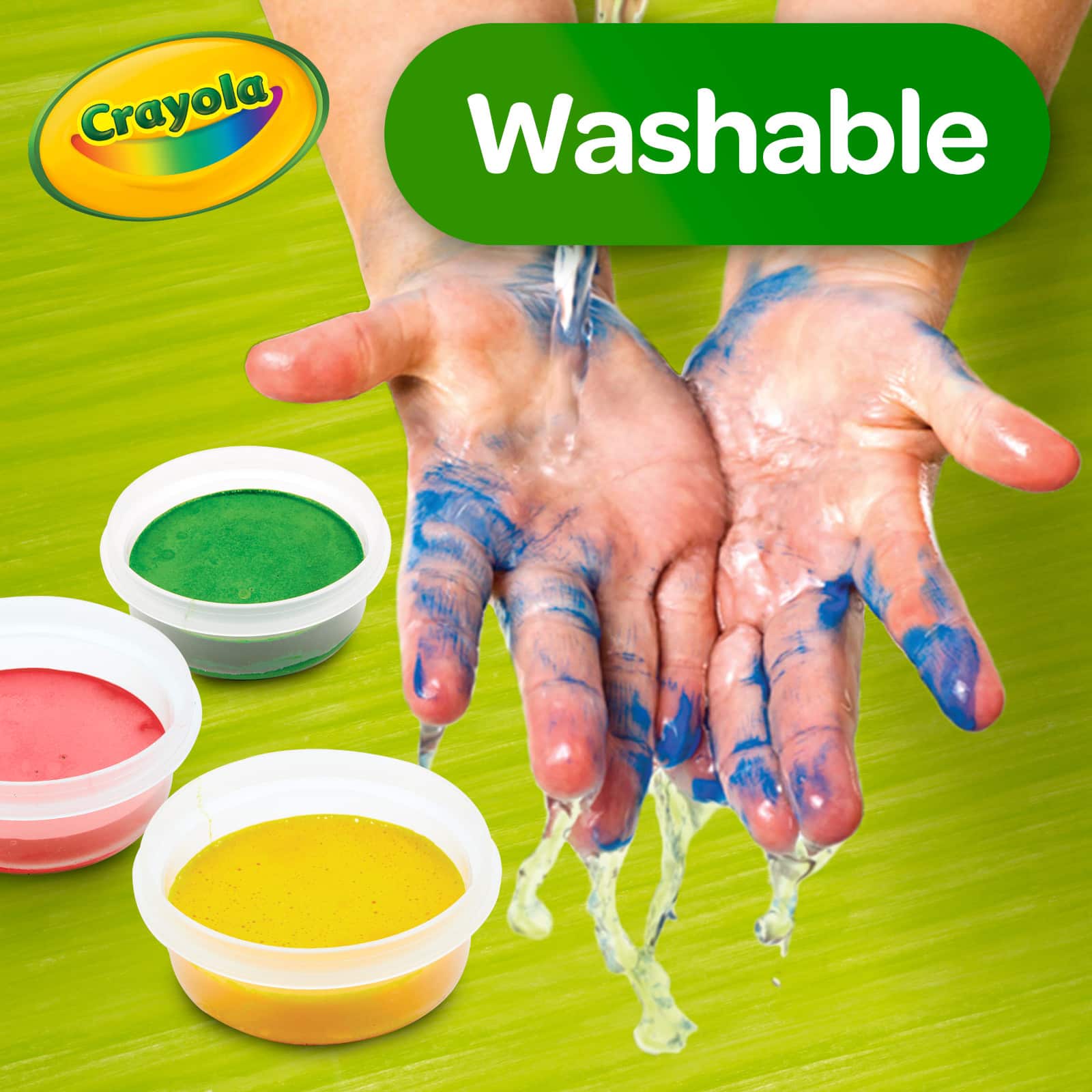 Crayola® Spill-Proof Washable Paint Kit