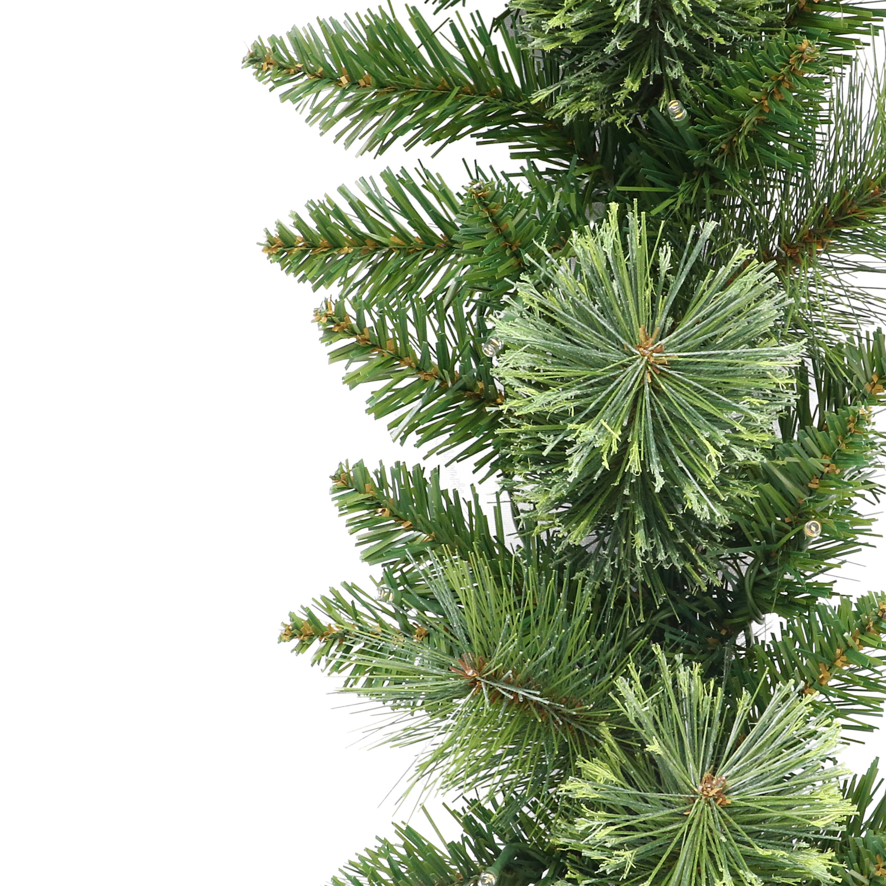 9ft. Pre-Lit Pine Garland