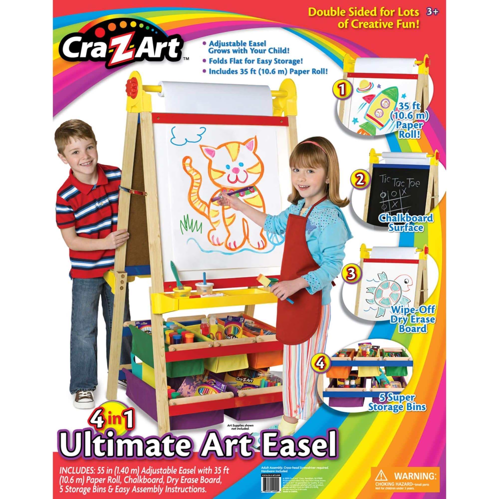 Cra-Z-Art 3 in 1 Artist Easel