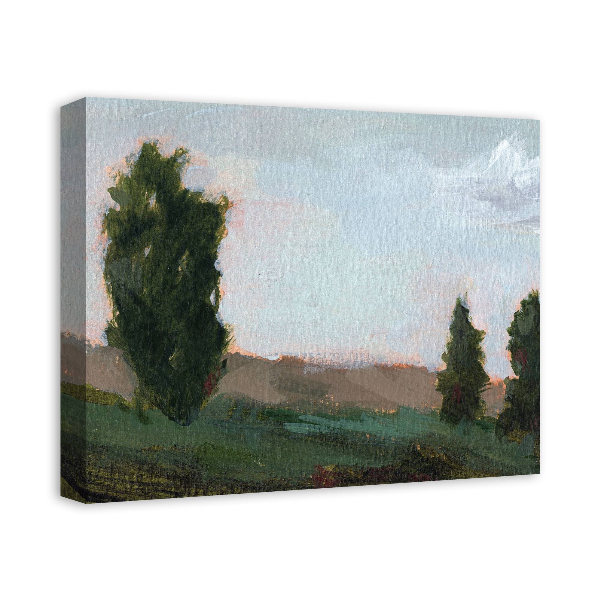 Mountain Pines 20" x 16" Canvas Wall Art