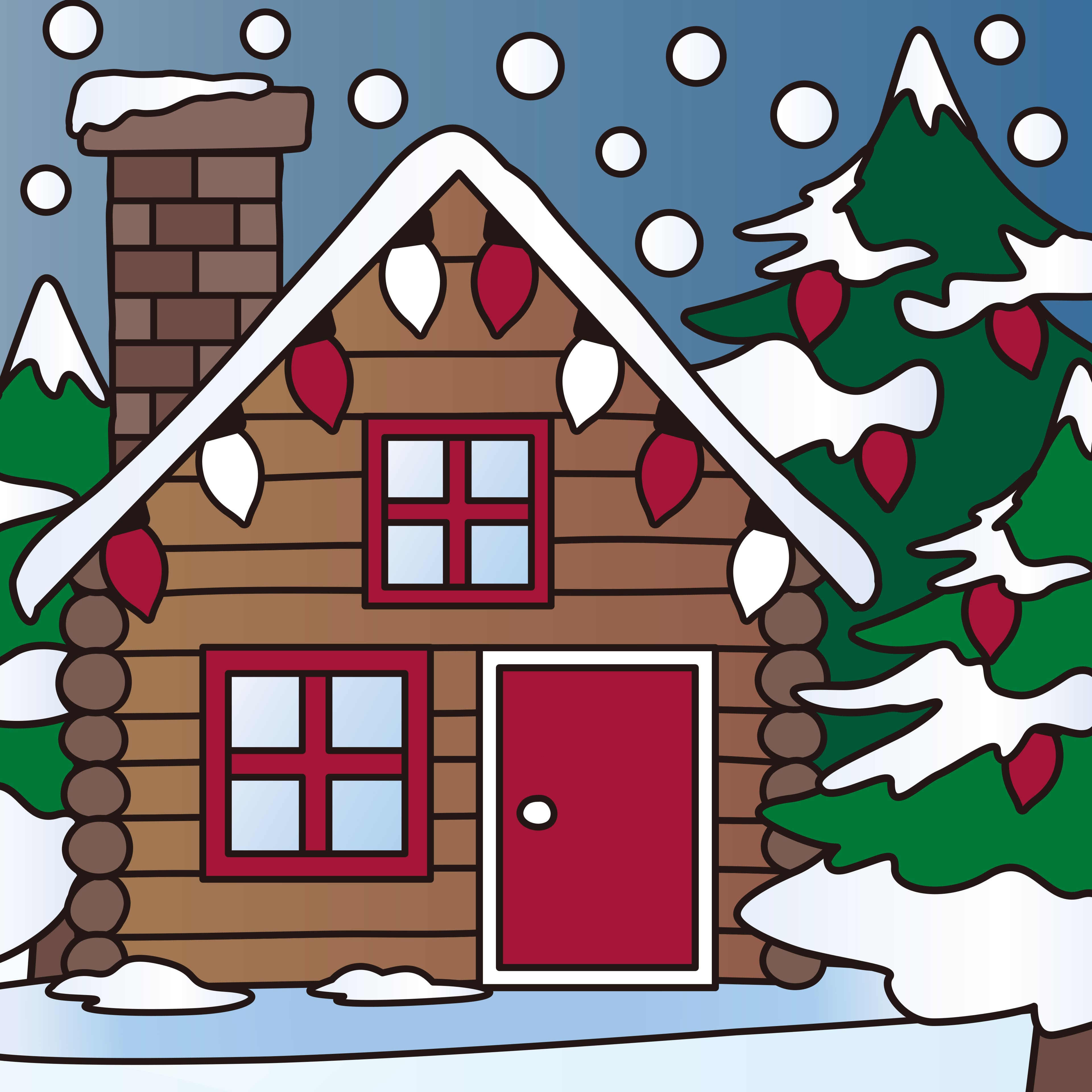 5" x 5" Log Cabin Canvas Painting Kit by Artist's Loft™