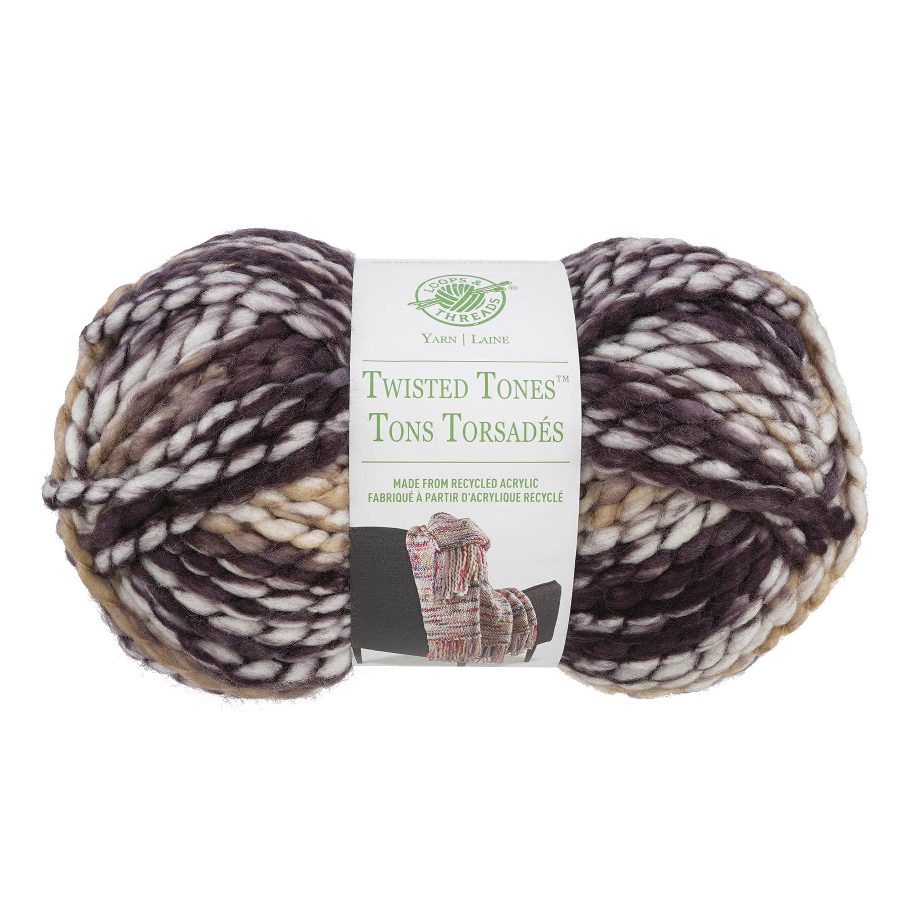 Loops & Threads Twisted Tones Yarn - Pastel - 5.3 oz