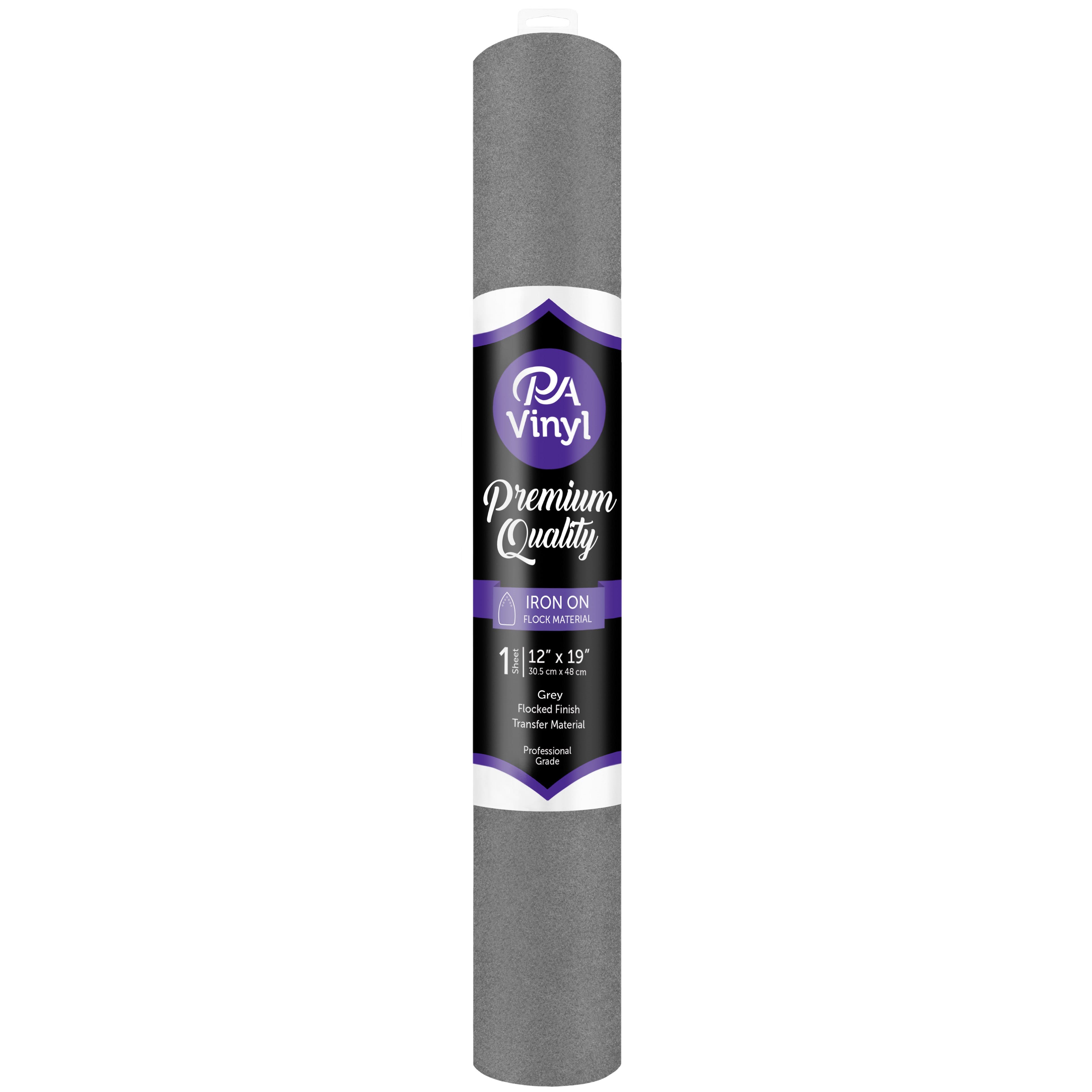 PA Vinyl Flocked Iron On Transfer Film
