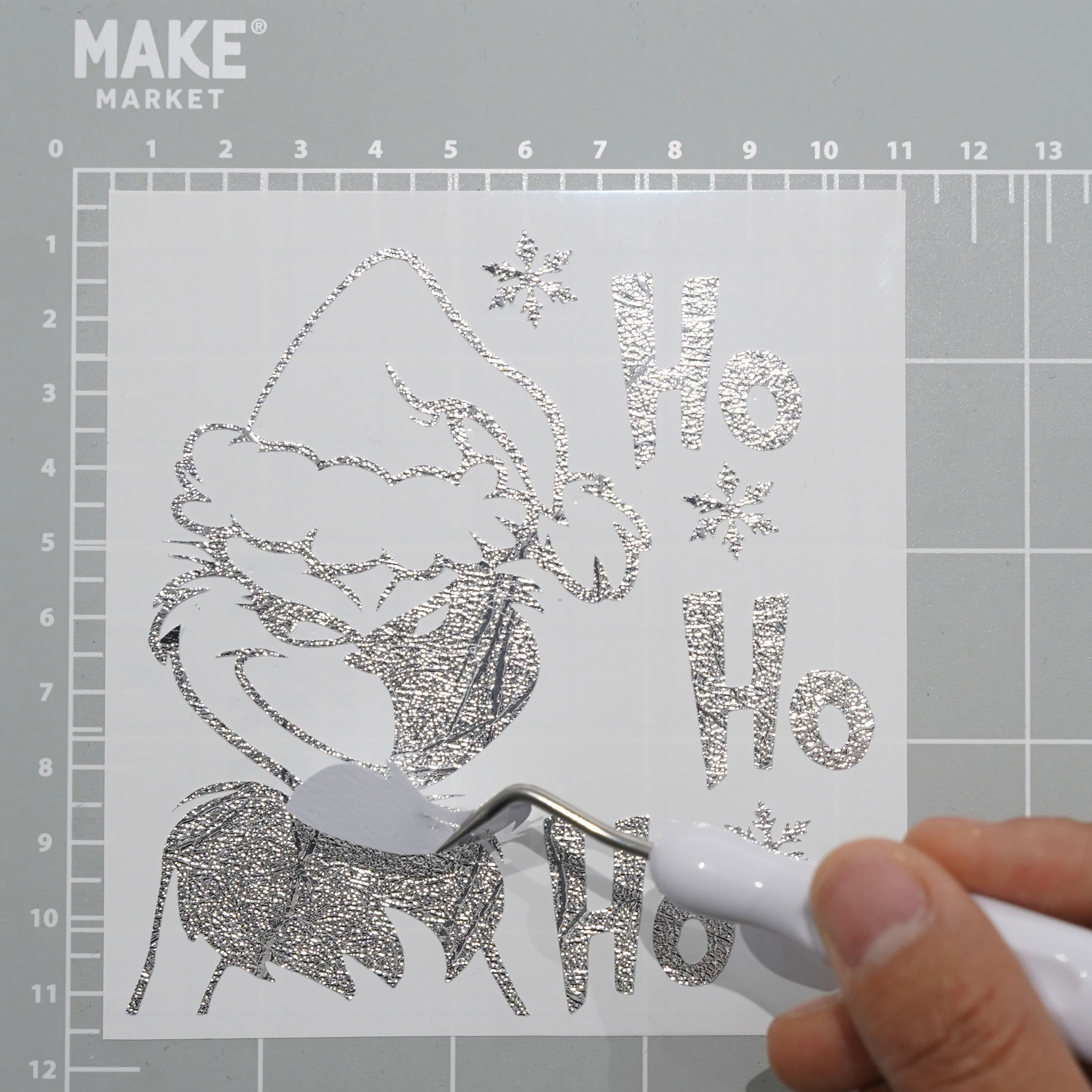 12 Pack: Textured Metallic Permanent Vinyl by Make Market®