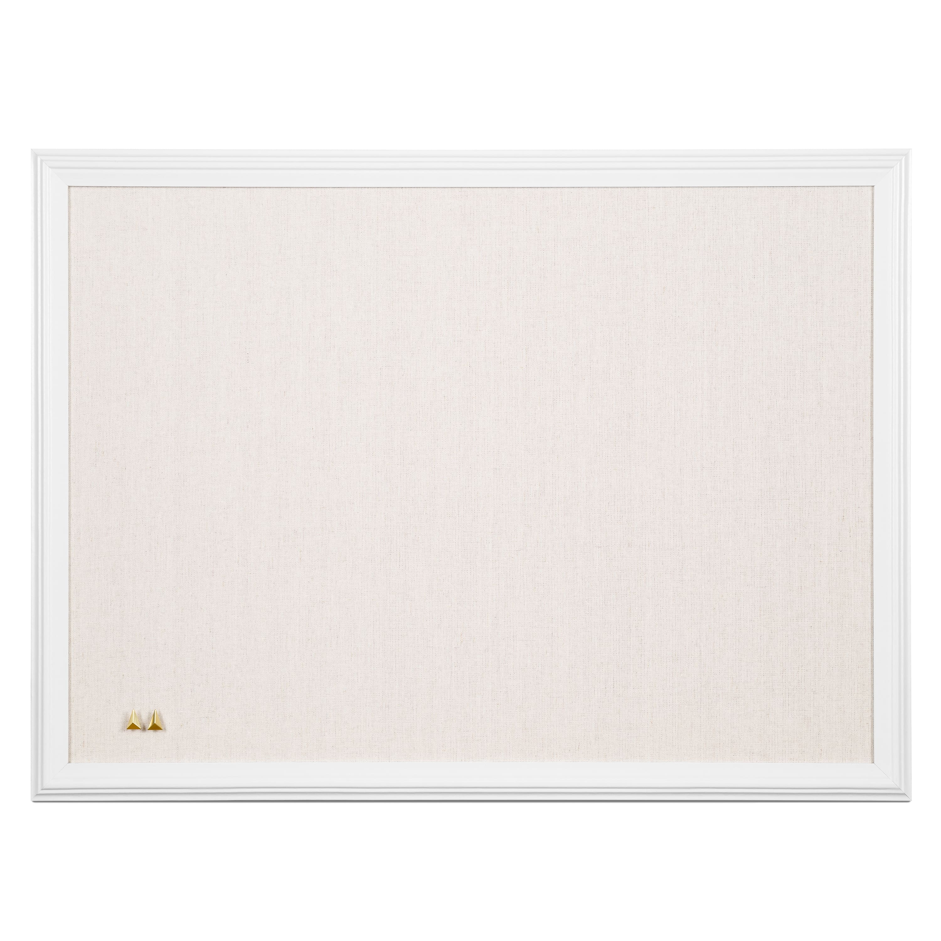 U Brands™ White 24'' x 18'' Framed Linen Bulletin Board | Michaels