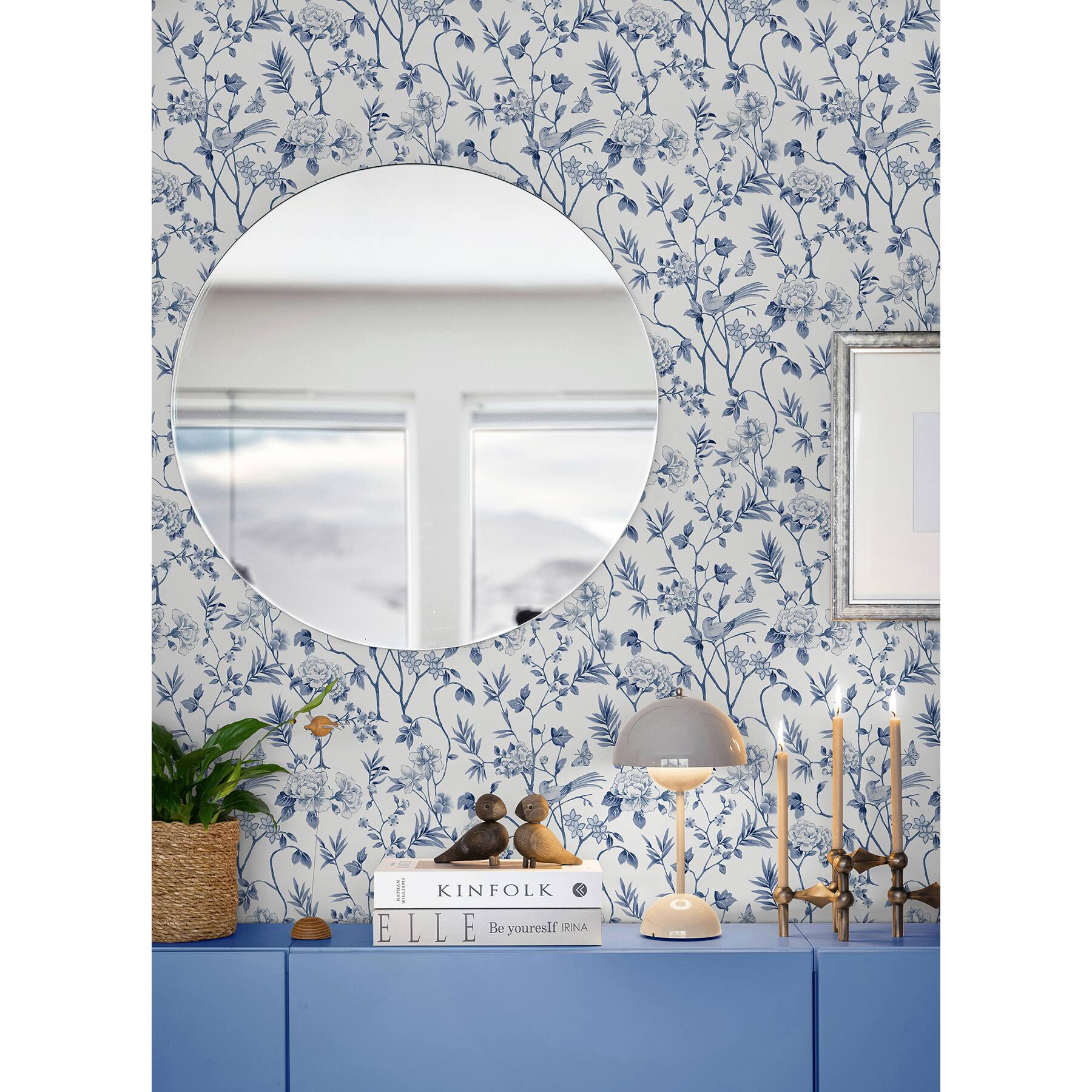 NuWallpaper Chinoiserie Garden Peel &#x26; Stick Wallpaper