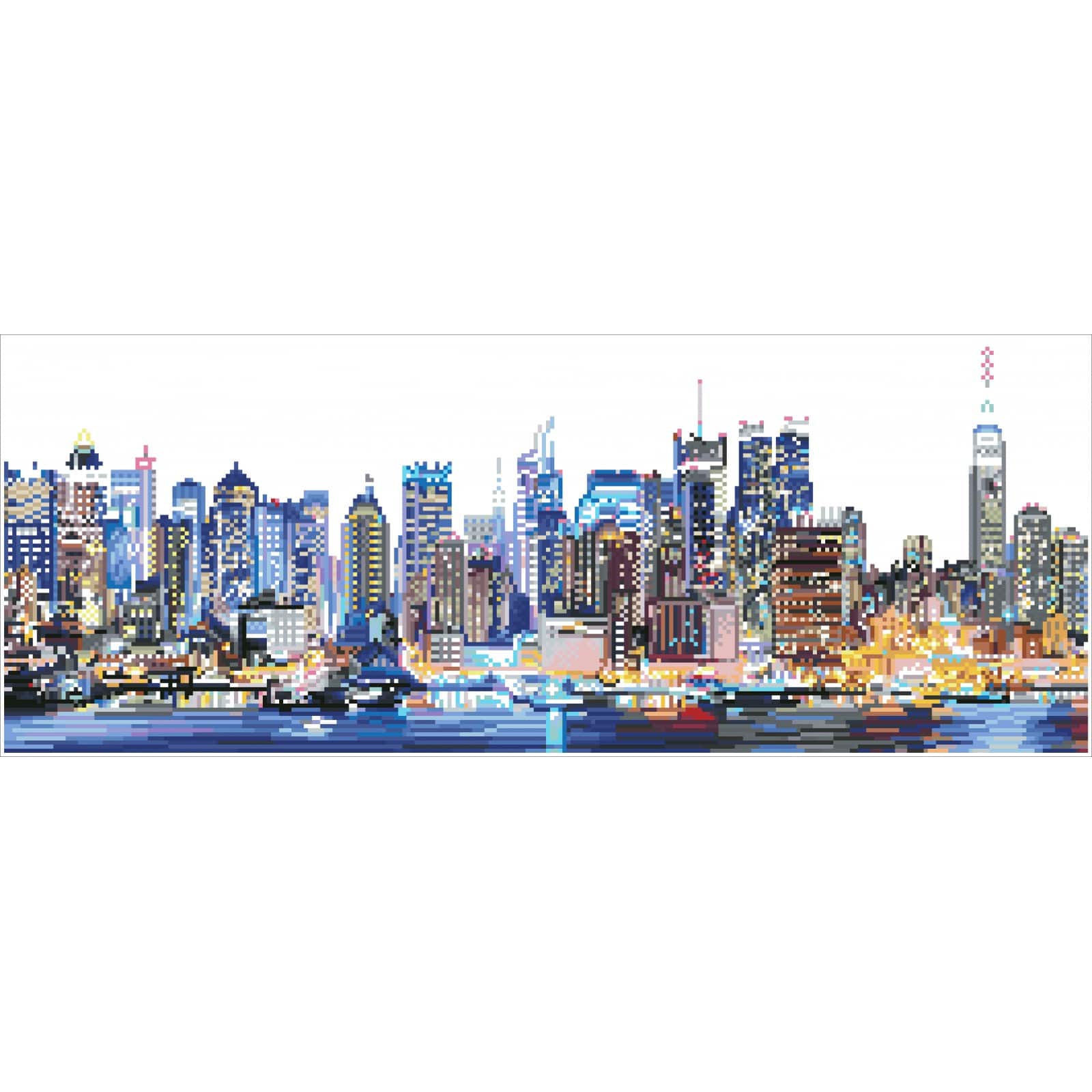 Diamond Dotz® Intermediate City Lights Diamond Facet Art Kit