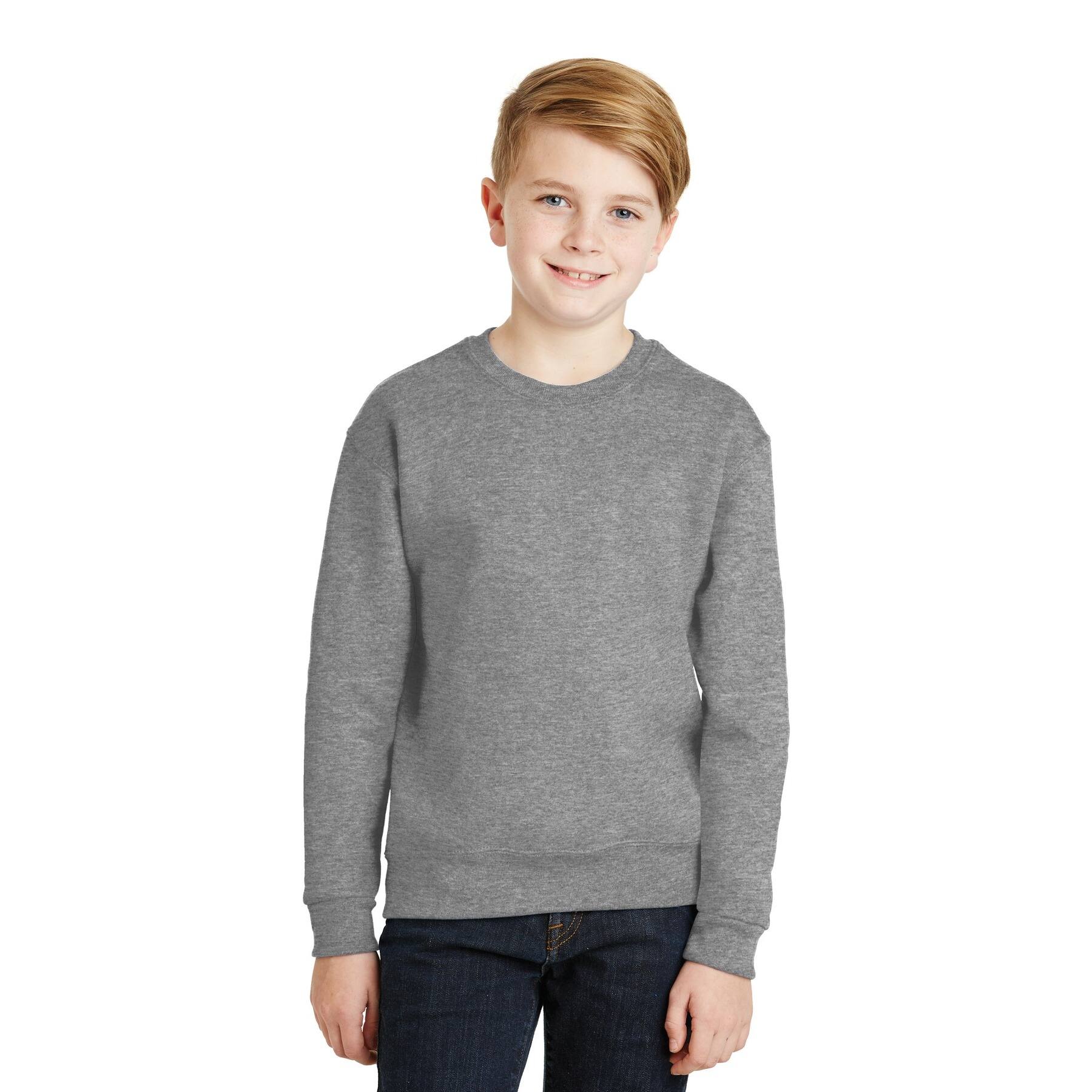 JERZEES® NuBlend® Crewneck Youth Sweatshirt