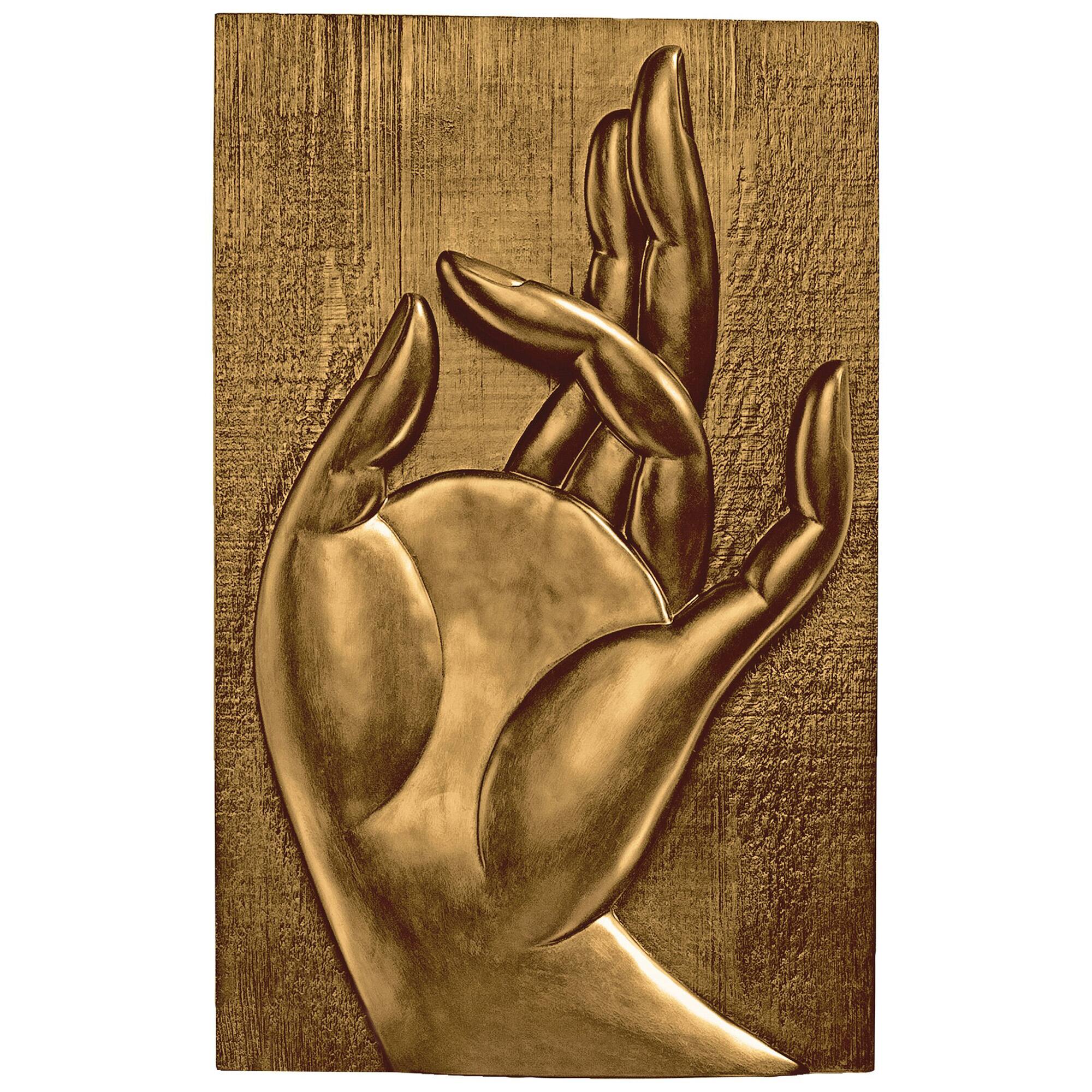 Design Toscano 28&#x22; Mayura Mudra Buddhist Wall Sculpture