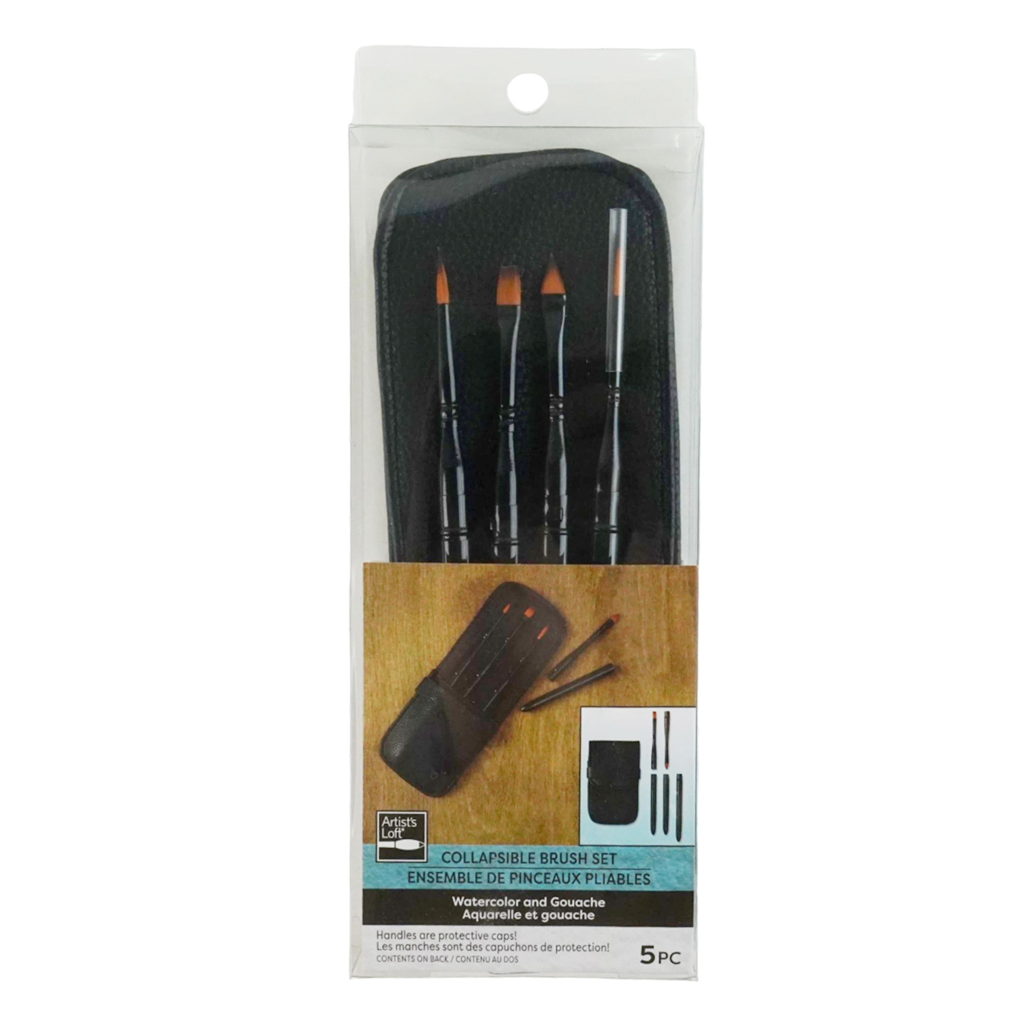 Collapsible 5 Piece Paint Brush Set by Artist's Loft®