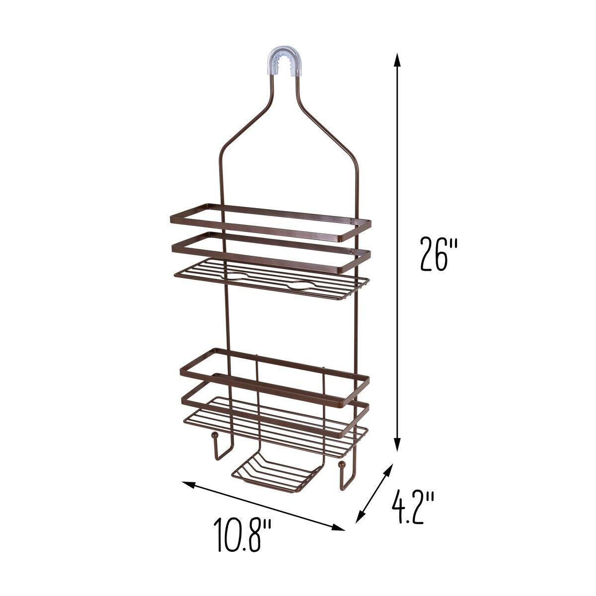 Honey Can Do Oil-Rubbed Bronze Hanging Shower Caddy