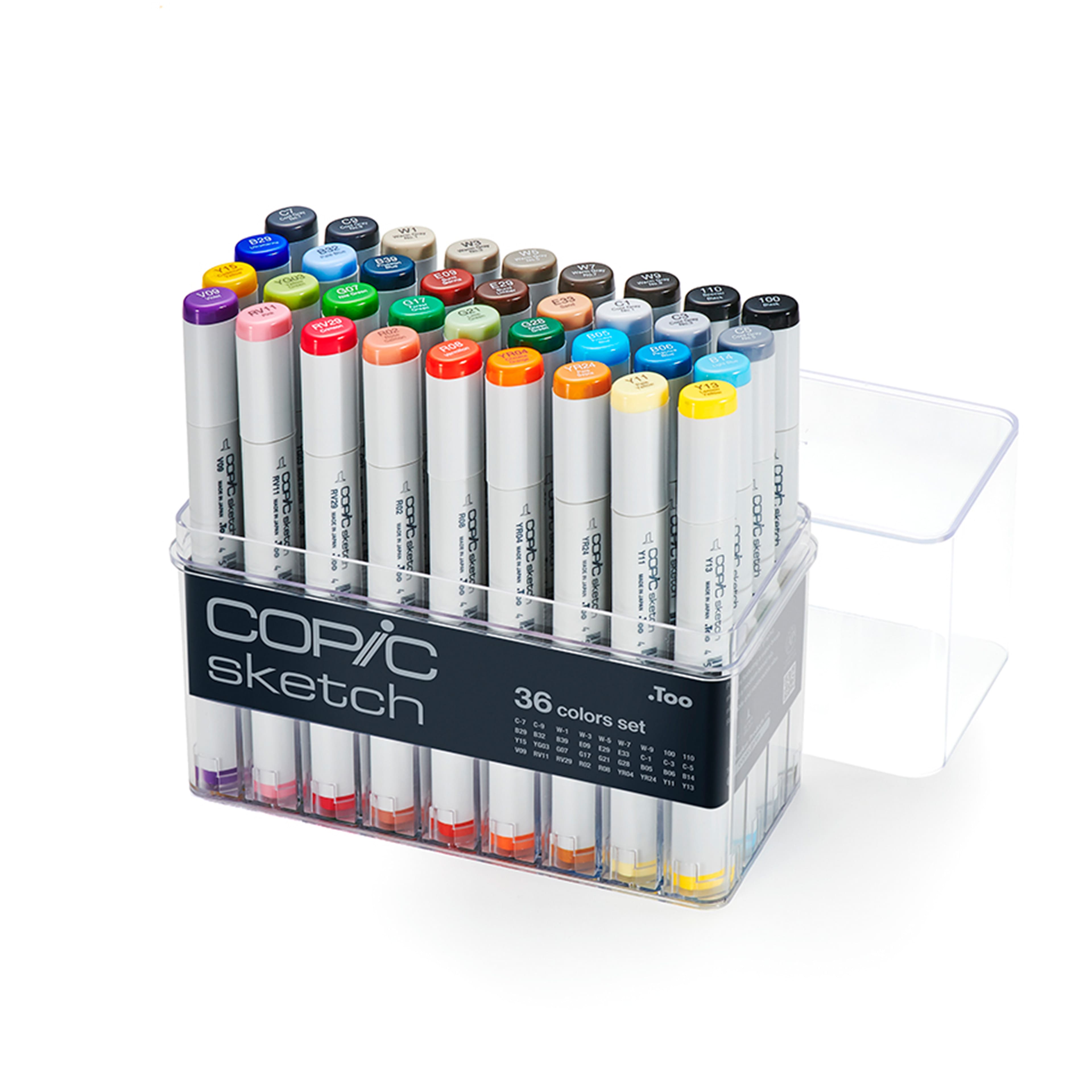Copic® Sketch 36 Piece Manga Illustration Set